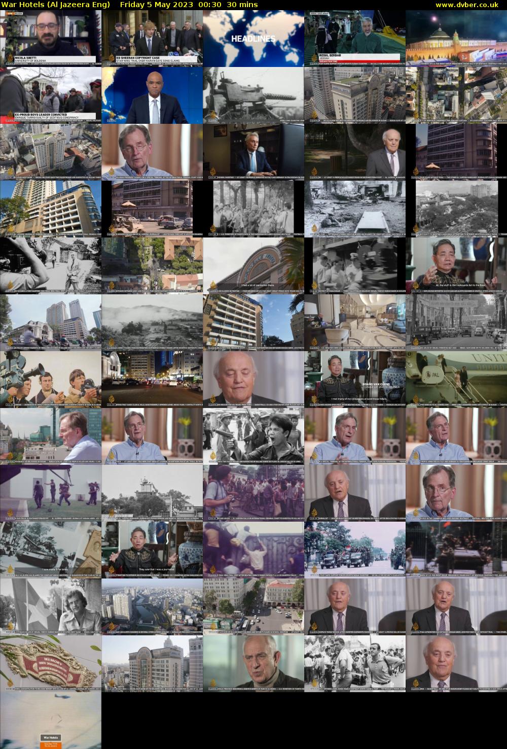 War Hotels (Al Jazeera Eng) Friday 5 May 2023 00:30 - 01:00