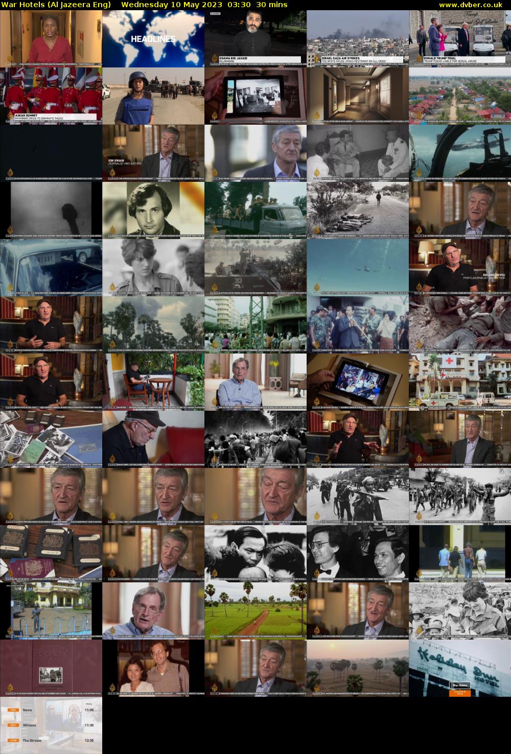 War Hotels (Al Jazeera Eng) Wednesday 10 May 2023 03:30 - 04:00