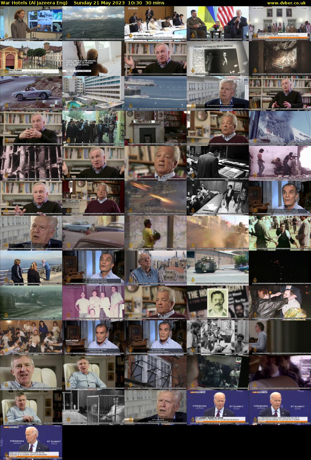 War Hotels (Al Jazeera Eng) Sunday 21 May 2023 10:30 - 11:00