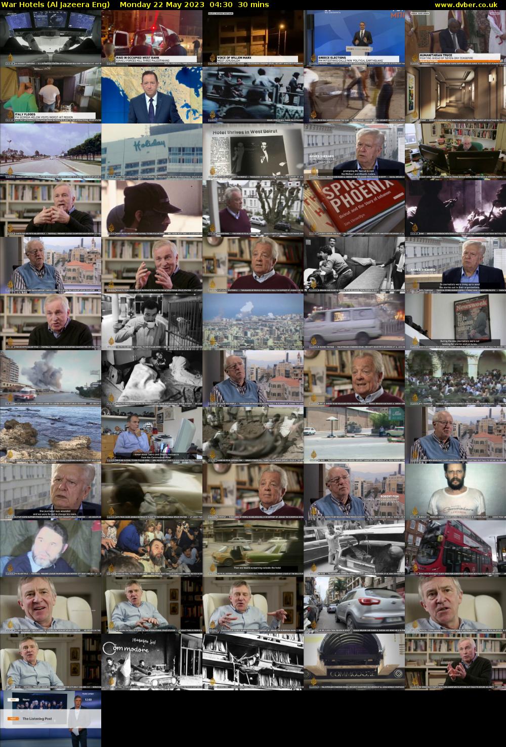 War Hotels (Al Jazeera Eng) Monday 22 May 2023 04:30 - 05:00