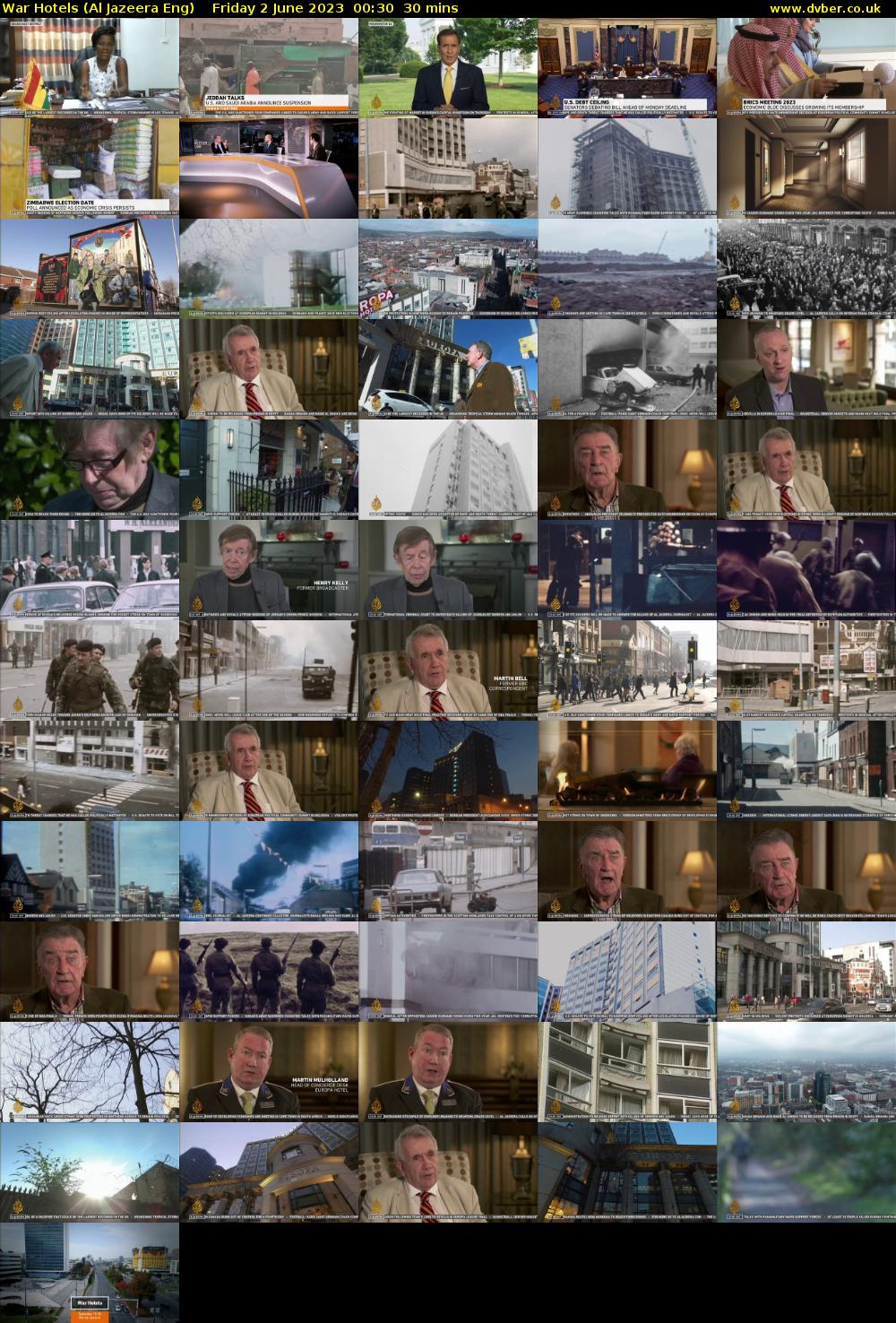 War Hotels (Al Jazeera Eng) Friday 2 June 2023 00:30 - 01:00