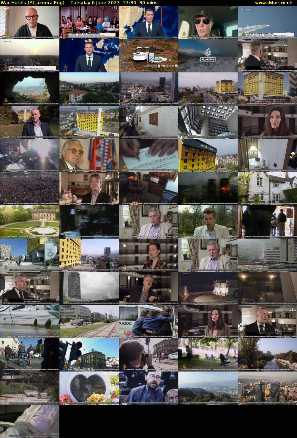 War Hotels (Al Jazeera Eng) Tuesday 6 June 2023 17:30 - 18:00
