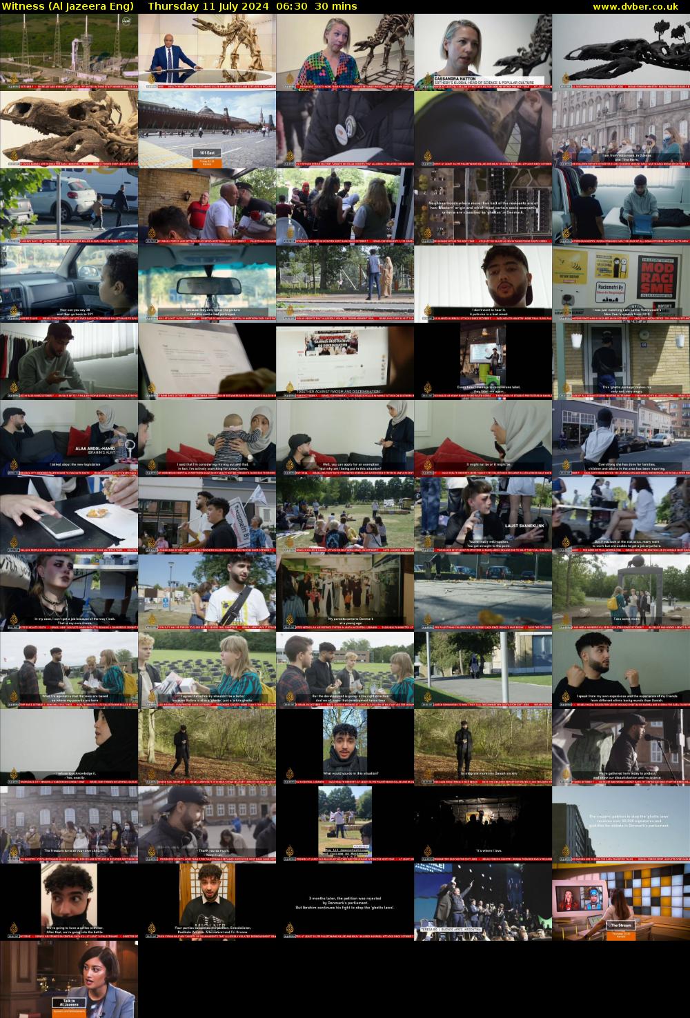 Witness (Al Jazeera Eng) Thursday 11 July 2024 06:30 - 07:00