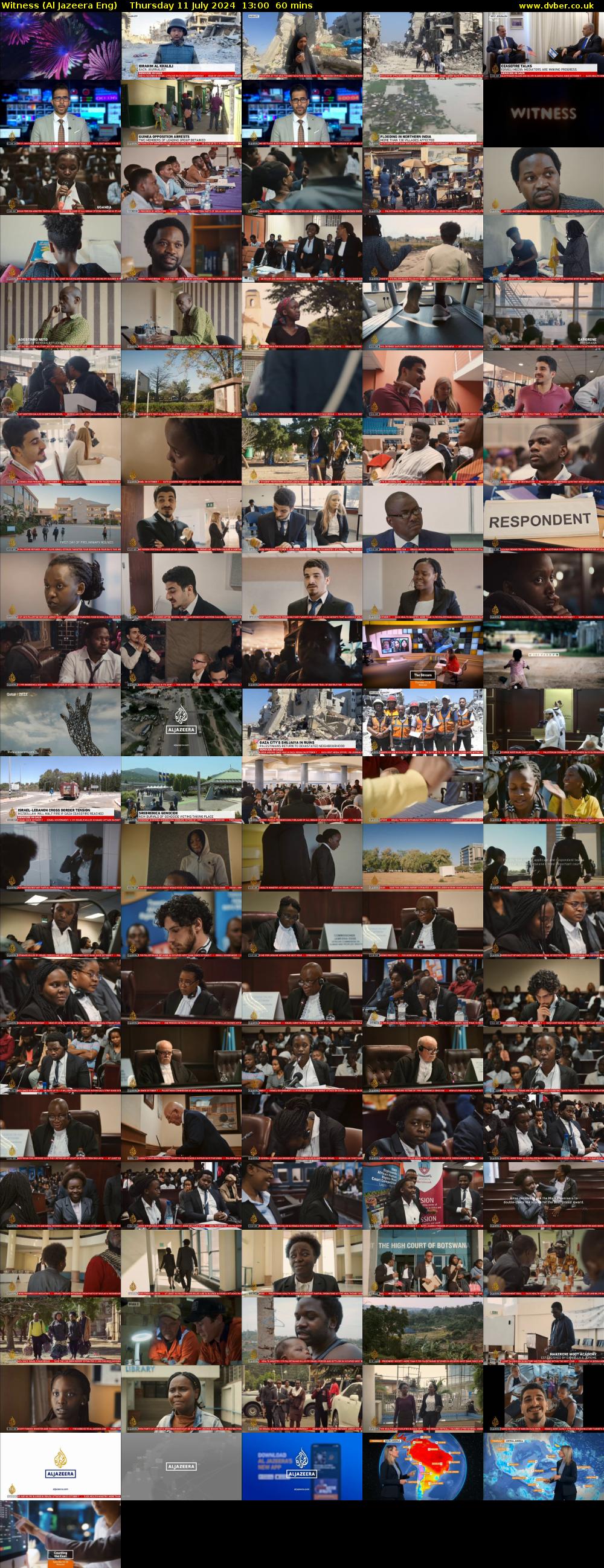 Witness (Al Jazeera Eng) Thursday 11 July 2024 13:00 - 14:00