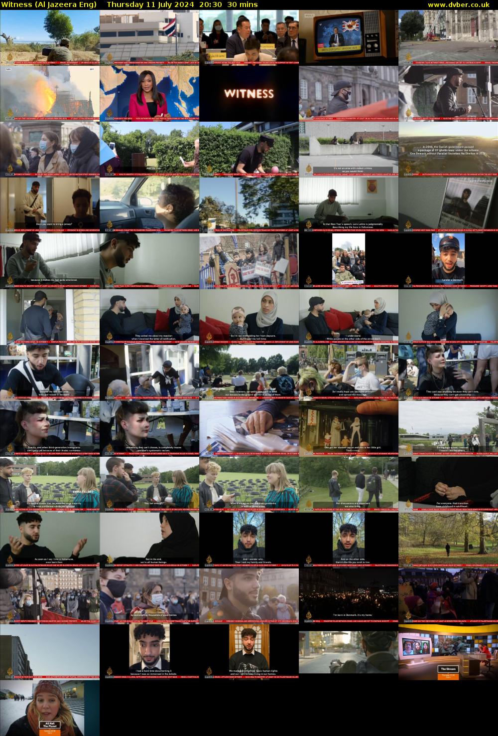 Witness (Al Jazeera Eng) Thursday 11 July 2024 20:30 - 21:00