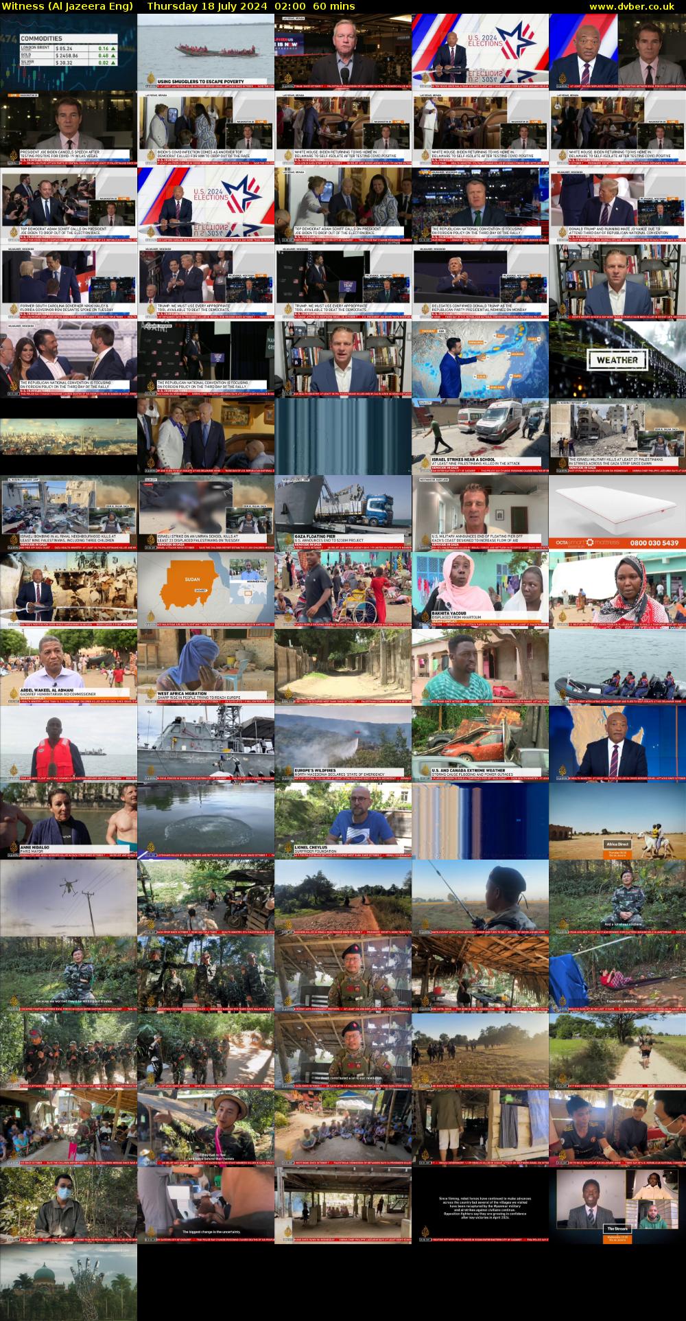 Witness (Al Jazeera Eng) Thursday 18 July 2024 02:00 - 03:00