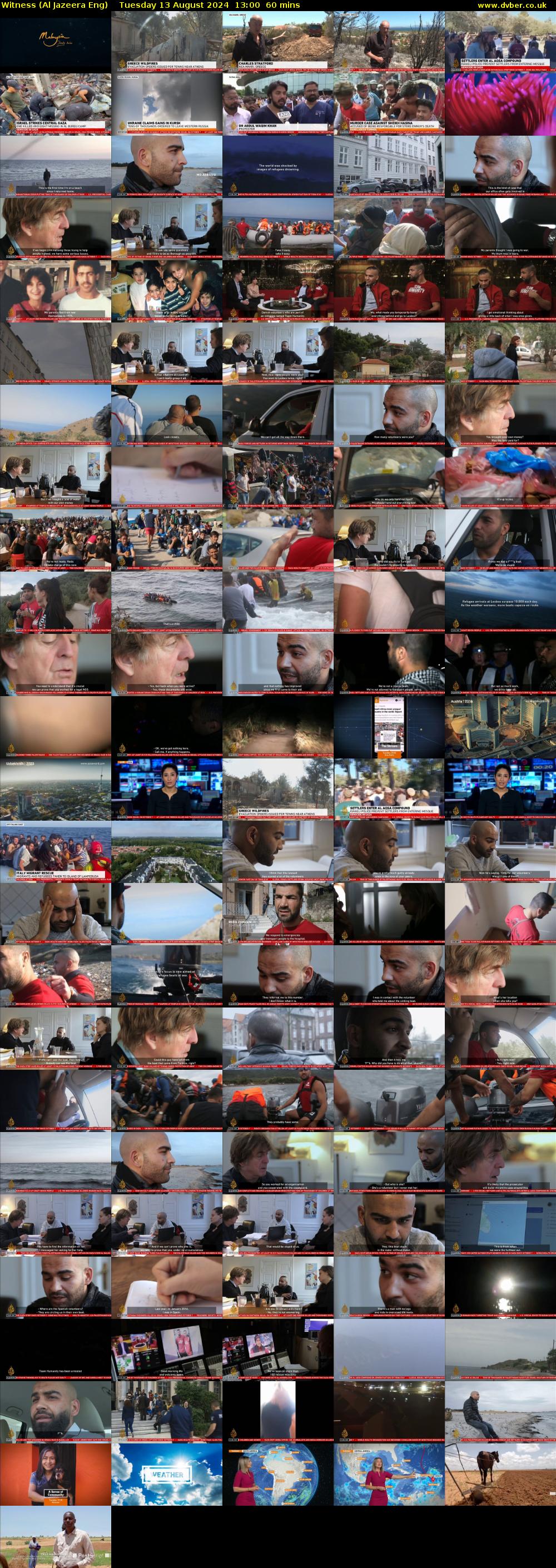 Witness (Al Jazeera Eng) Tuesday 13 August 2024 13:00 - 14:00