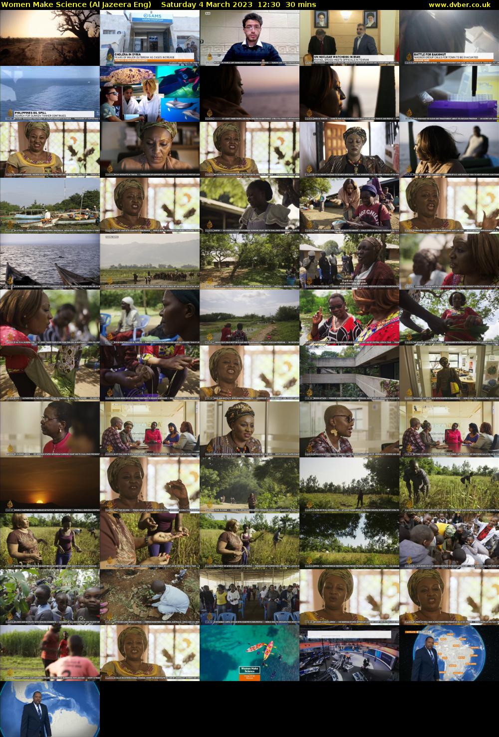 Women Make Science (Al Jazeera Eng) Saturday 4 March 2023 12:30 - 13:00