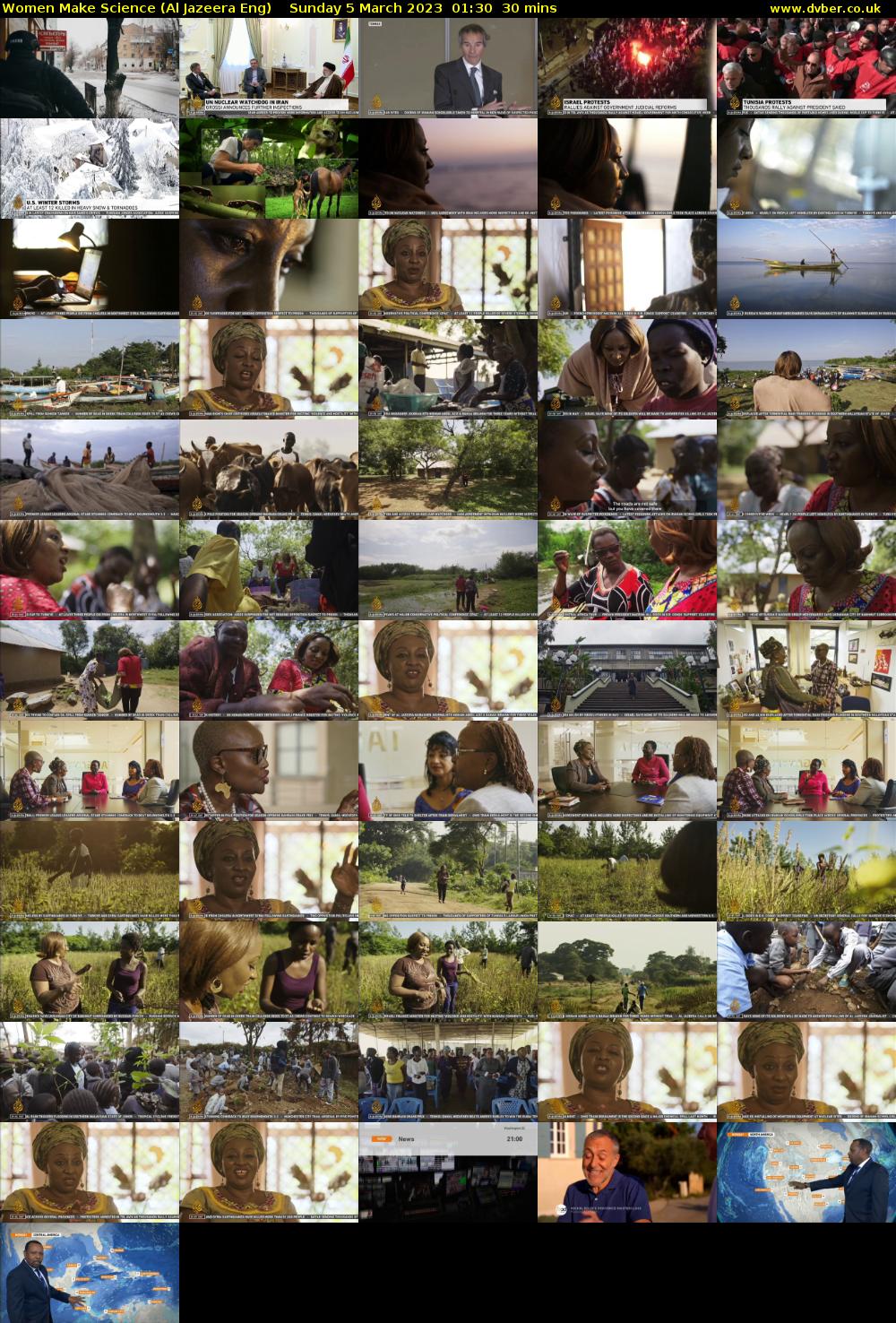 Women Make Science (Al Jazeera Eng) Sunday 5 March 2023 01:30 - 02:00