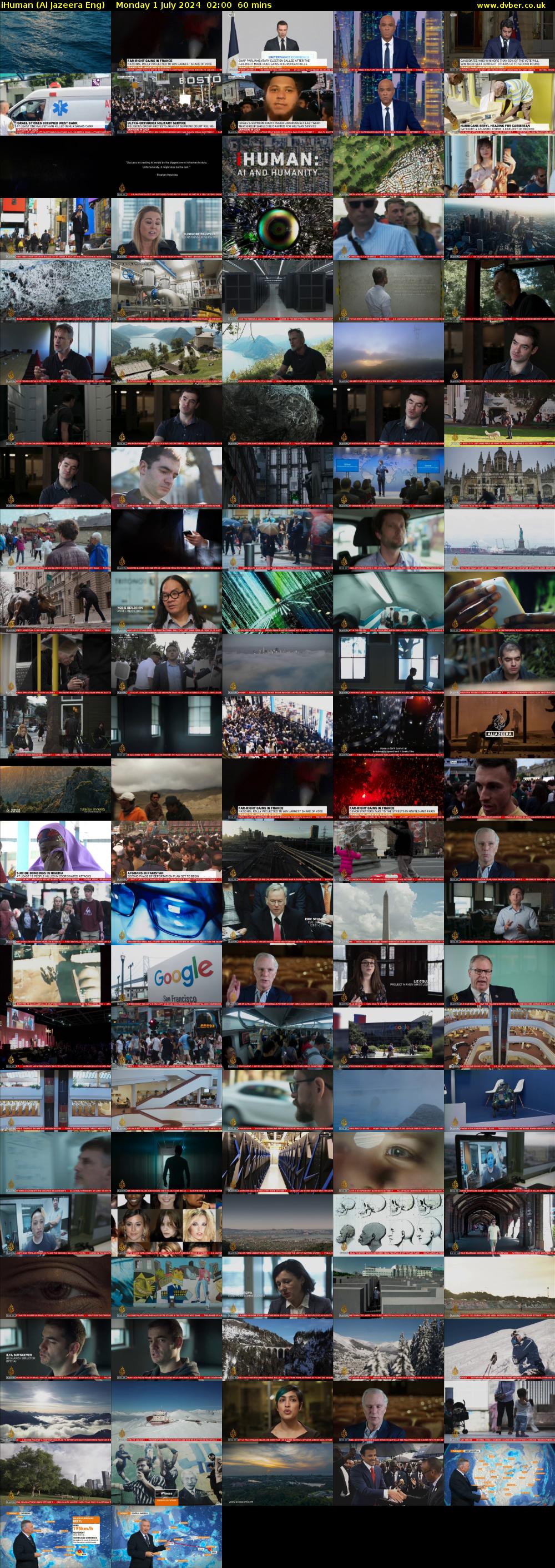 iHuman (Al Jazeera Eng) Monday 1 July 2024 02:00 - 03:00