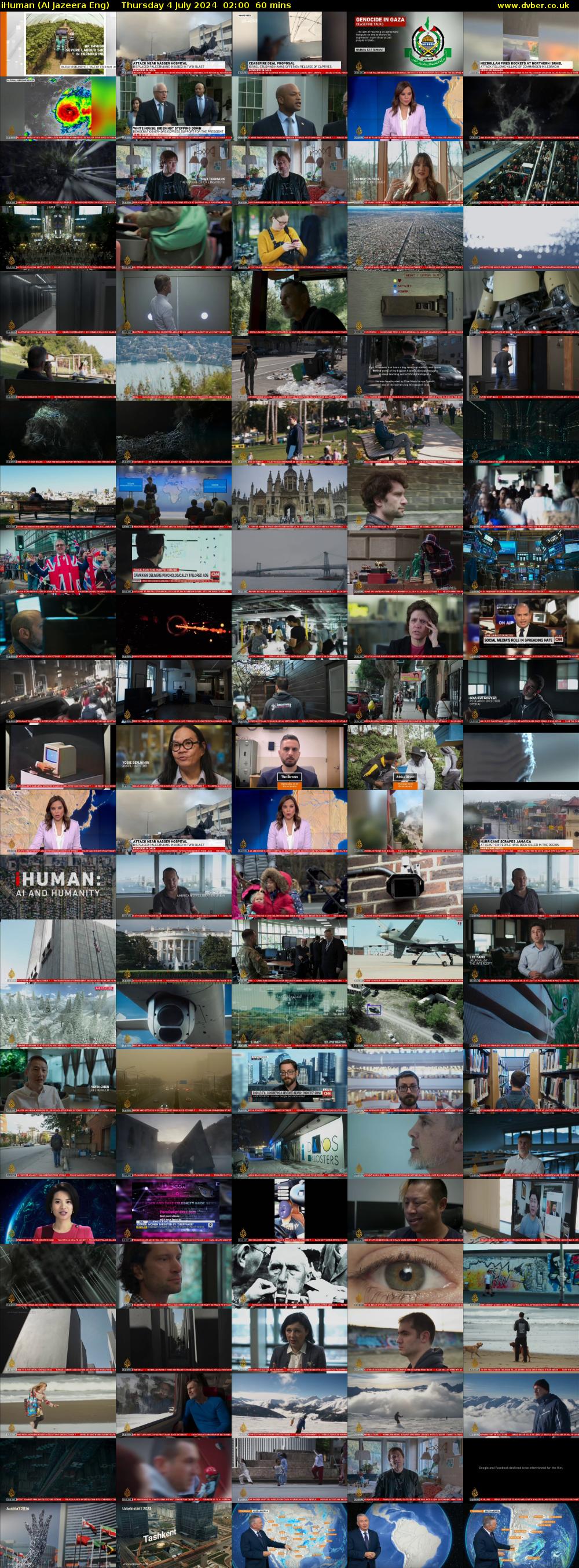 iHuman (Al Jazeera Eng) Thursday 4 July 2024 02:00 - 03:00