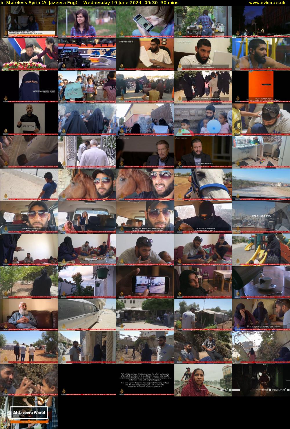 in Stateless Syria (Al Jazeera Eng) Wednesday 19 June 2024 09:30 - 10:00