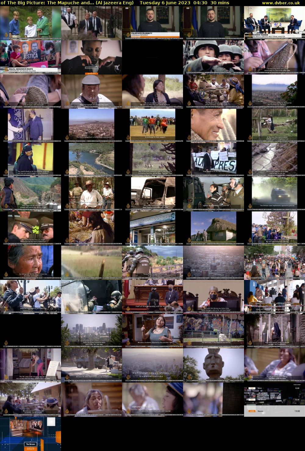 of The Big Picture: The Mapuche and... (Al Jazeera Eng) Tuesday 6 June 2023 04:30 - 05:00