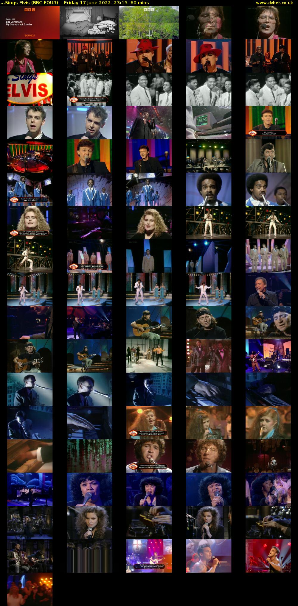 ...Sings Elvis (BBC FOUR) Friday 17 June 2022 23:15 - 00:15