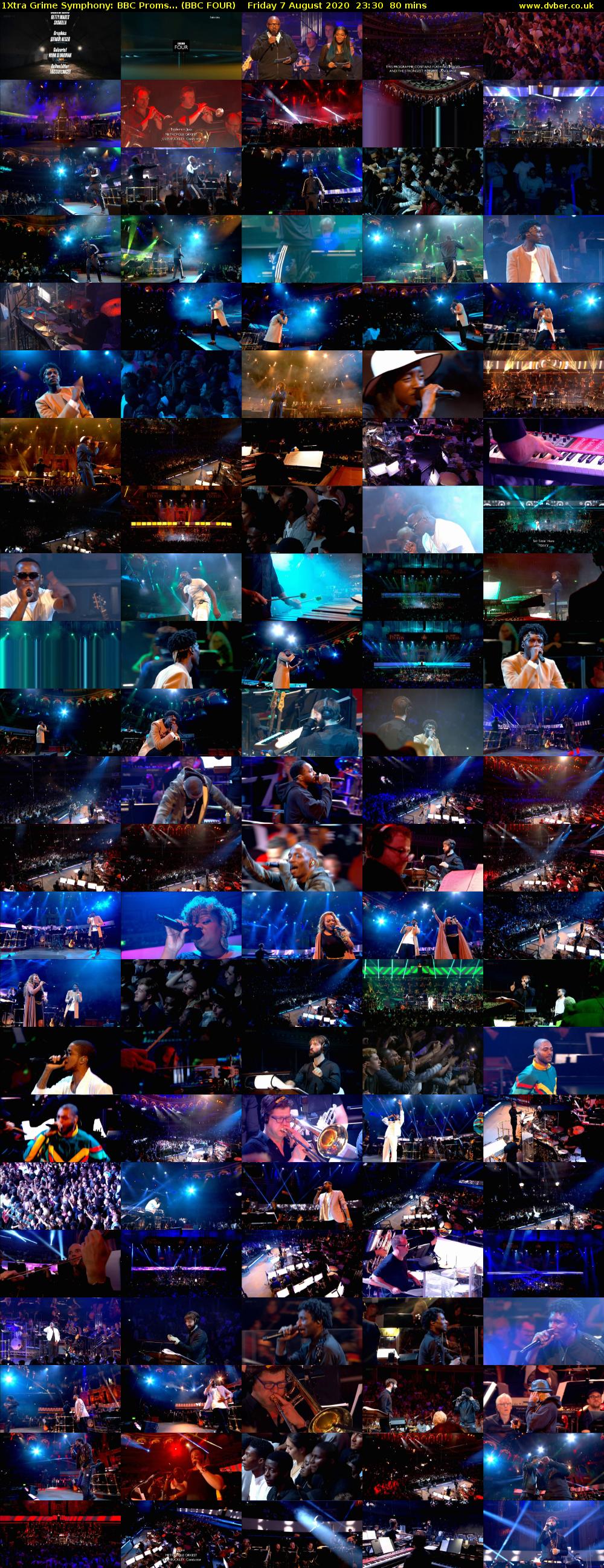 1Xtra Grime Symphony: BBC Proms... (BBC FOUR) Friday 7 August 2020 23:30 - 00:50