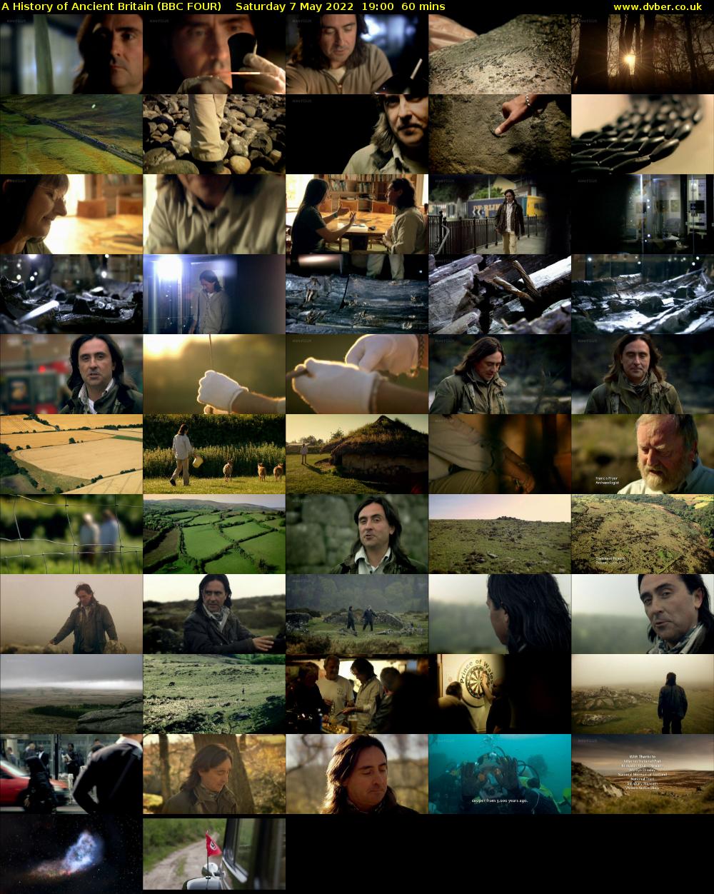 A History of Ancient Britain (BBC FOUR) Saturday 7 May 2022 19:00 - 20:00