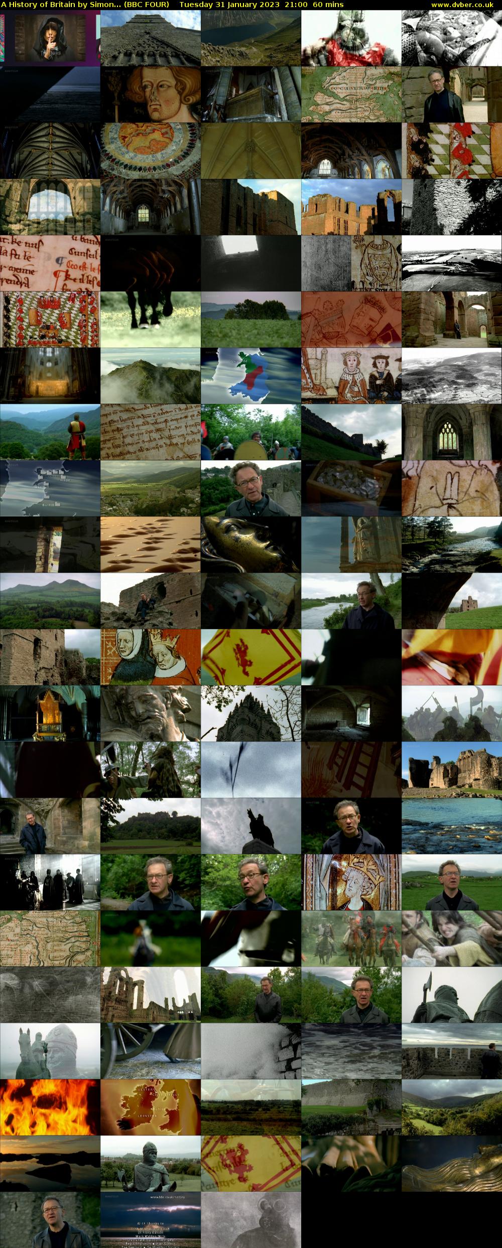 A History of Britain by Simon... (BBC FOUR) Tuesday 31 January 2023 21:00 - 22:00
