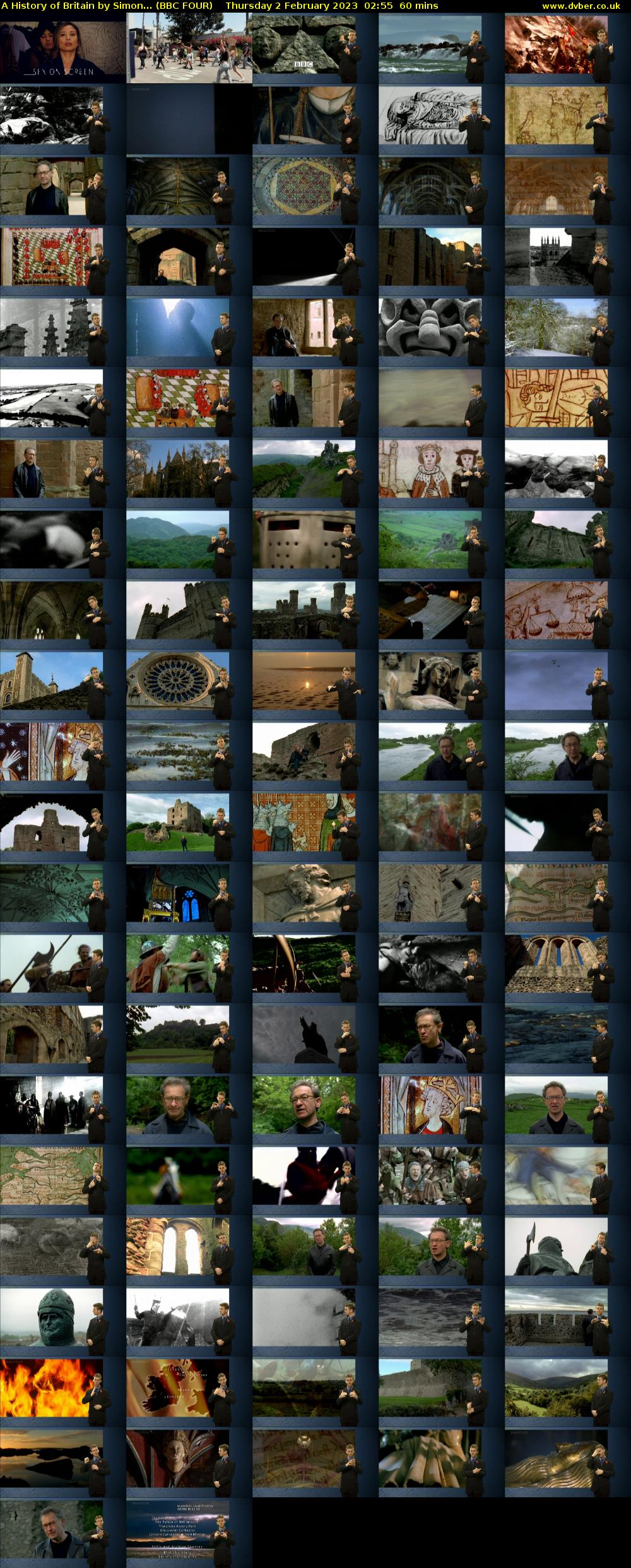 A History of Britain by Simon... (BBC FOUR) Thursday 2 February 2023 02:55 - 03:55