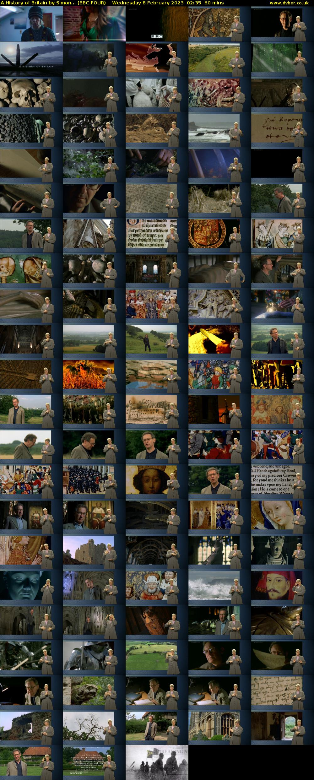 A History of Britain by Simon... (BBC FOUR) Wednesday 8 February 2023 02:35 - 03:35