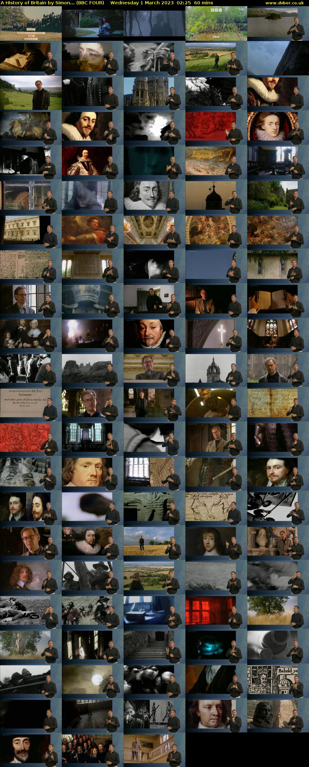 A History of Britain by Simon... (BBC FOUR) Wednesday 1 March 2023 02:25 - 03:25