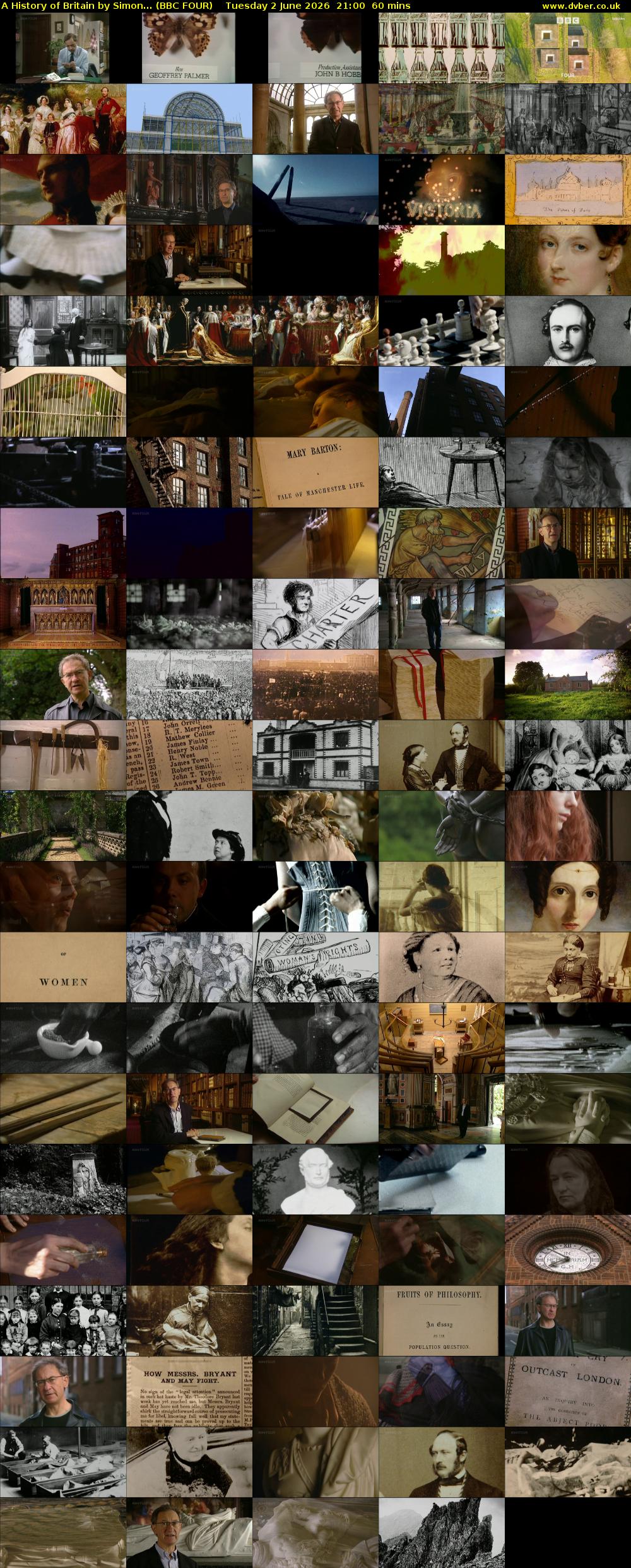 A History of Britain by Simon... (BBC FOUR) Tuesday 2 June 2026 21:00 - 22:00