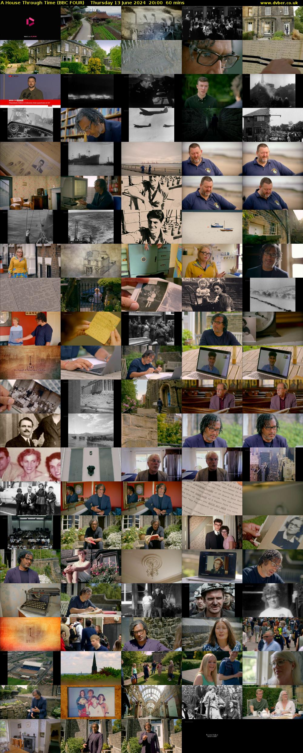 A House Through Time (BBC FOUR) Thursday 13 June 2024 20:00 - 21:00
