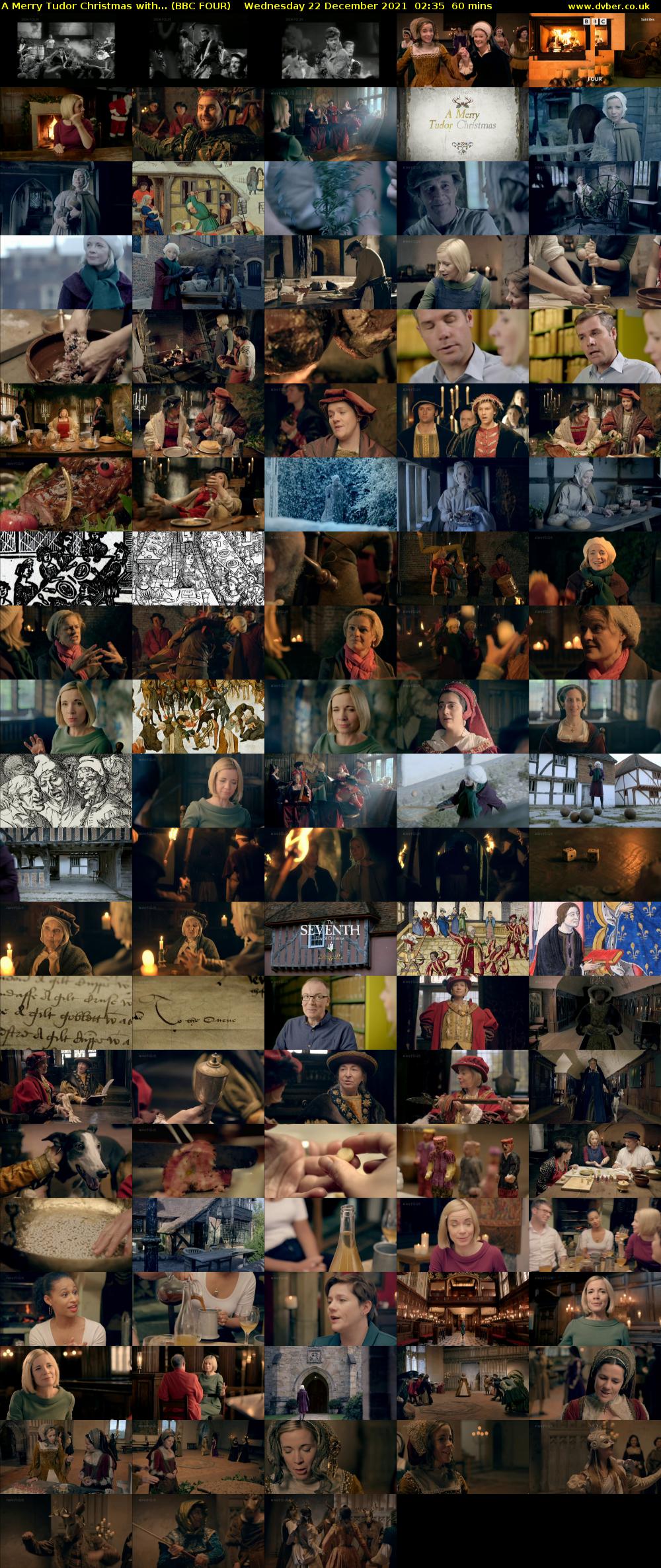 A Merry Tudor Christmas with... (BBC FOUR) Wednesday 22 December 2021 02:35 - 03:35