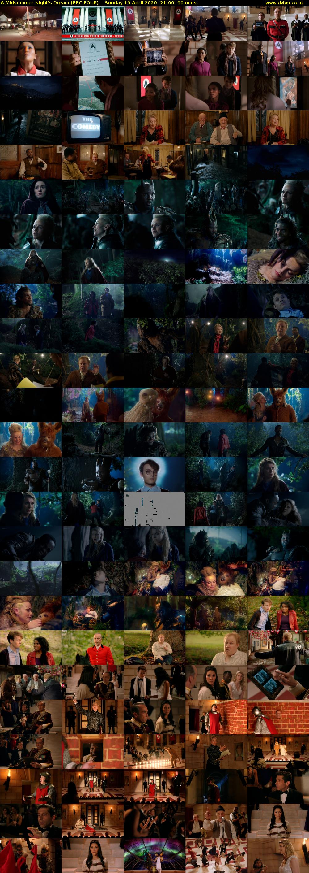 A Midsummer Night's Dream (BBC FOUR) Sunday 19 April 2020 21:00 - 22:30