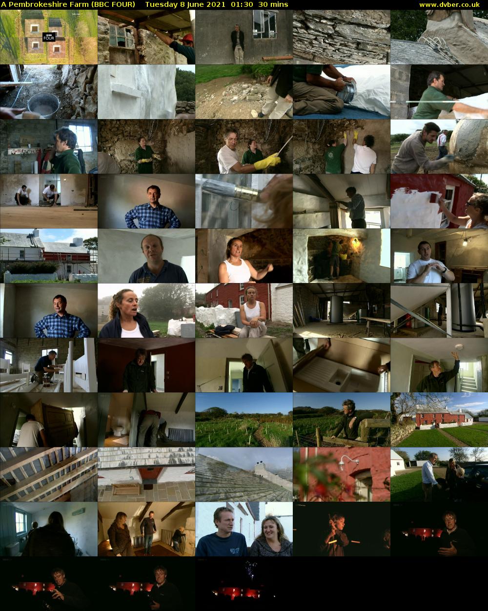 A Pembrokeshire Farm (BBC FOUR) Tuesday 8 June 2021 01:30 - 02:00
