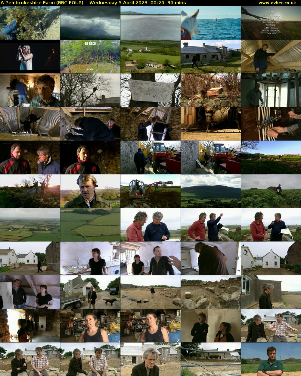 A Pembrokeshire Farm (BBC FOUR) Wednesday 5 April 2023 00:20 - 00:50