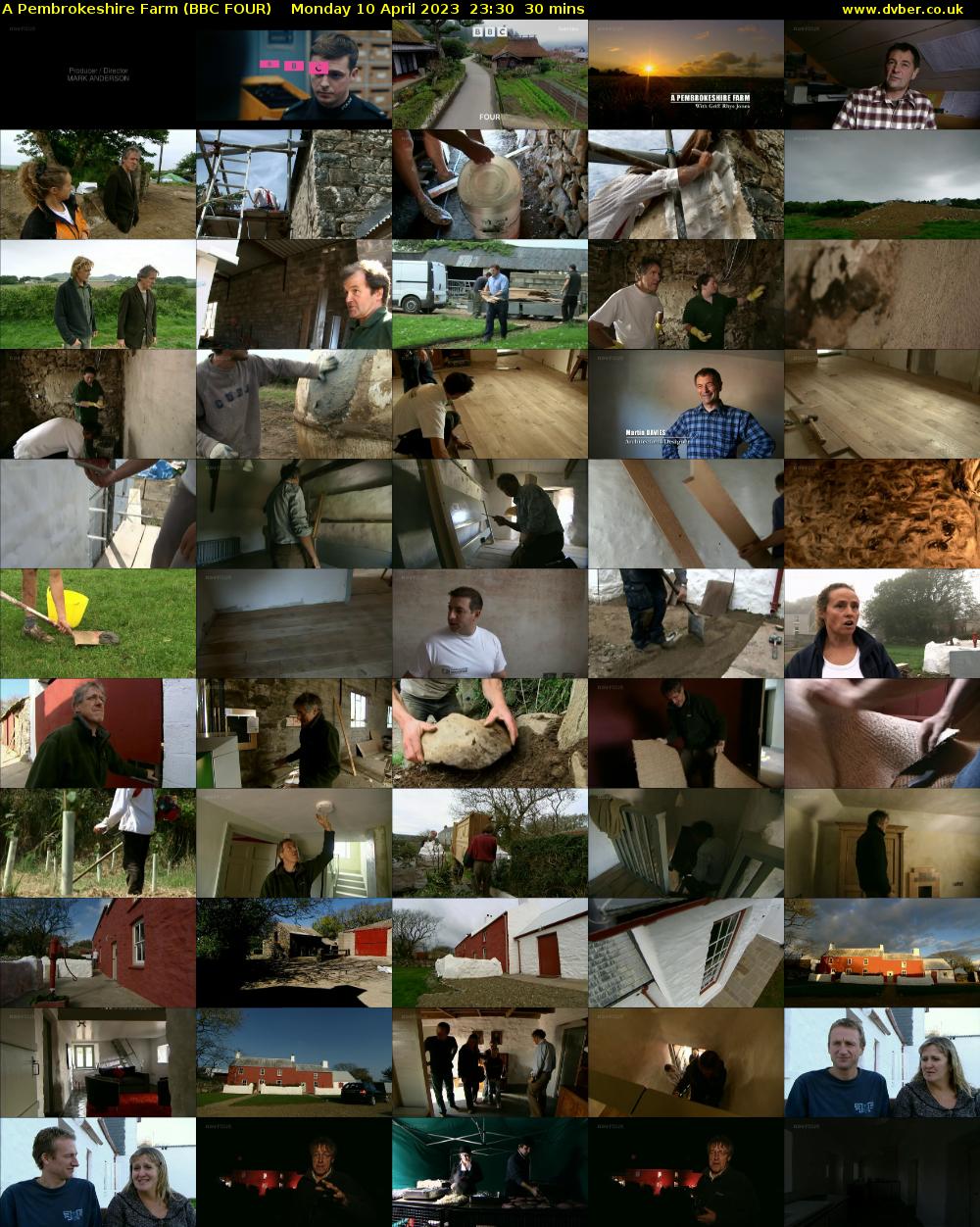 A Pembrokeshire Farm (BBC FOUR) Monday 10 April 2023 23:30 - 00:00