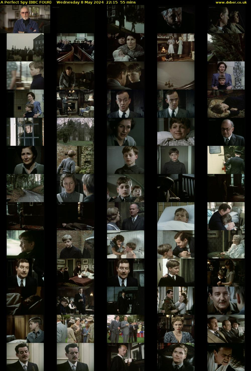 A Perfect Spy (BBC FOUR) Wednesday 8 May 2024 22:15 - 23:10