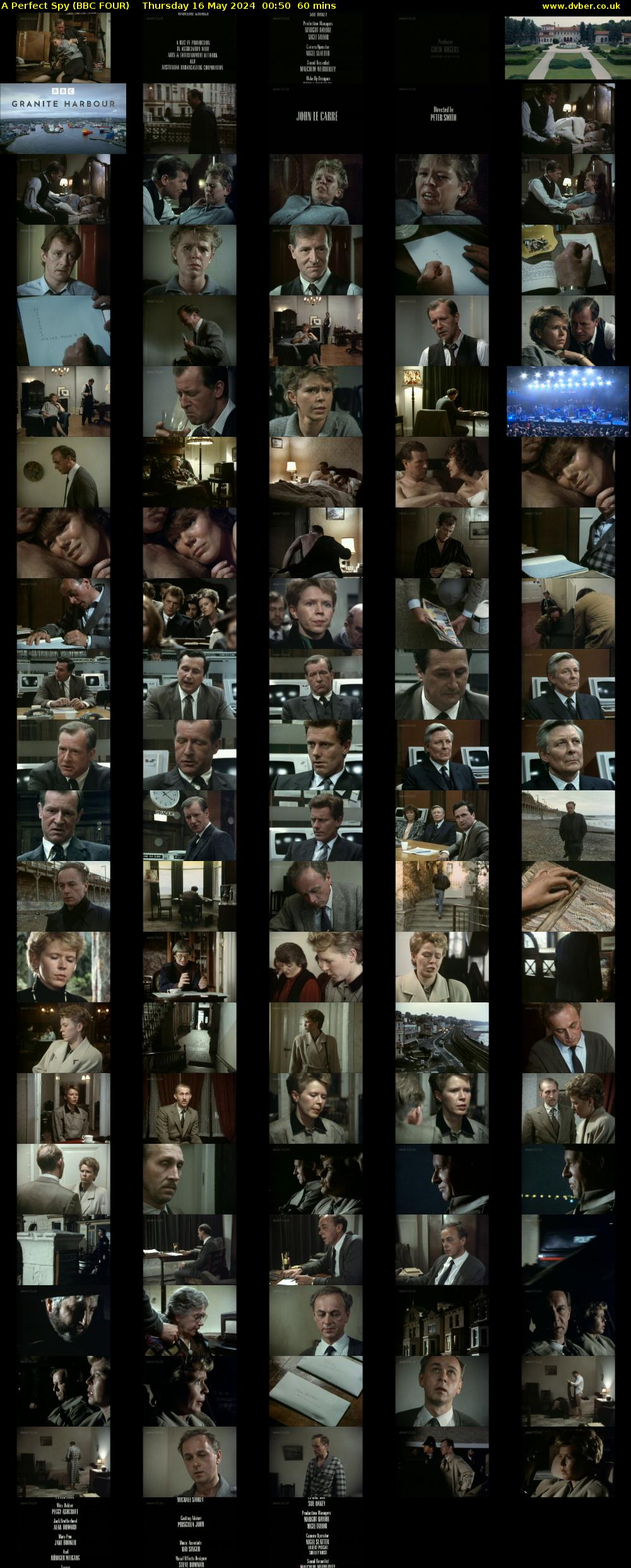 A Perfect Spy (BBC FOUR) Thursday 16 May 2024 00:50 - 01:50
