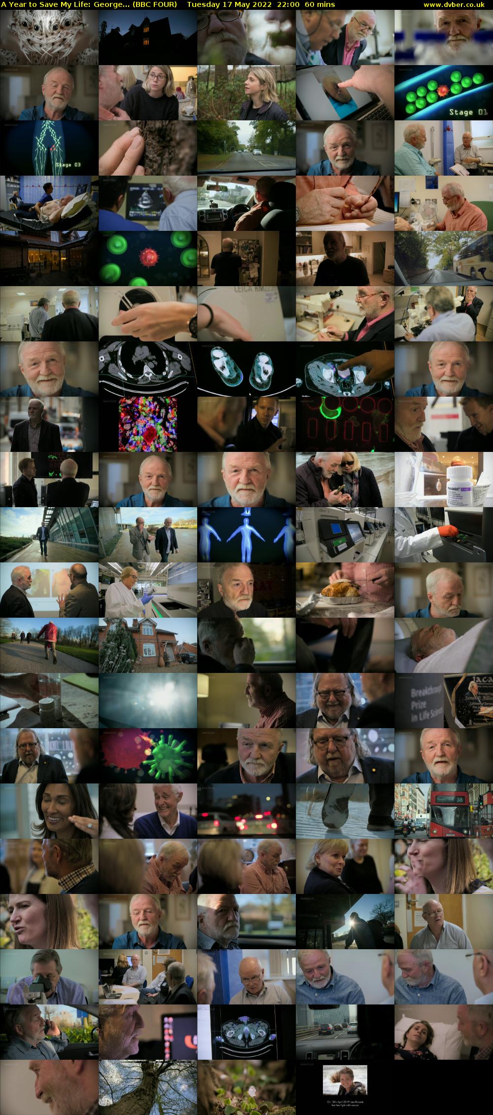 A Year to Save My Life: George... (BBC FOUR) Tuesday 17 May 2022 22:00 - 23:00