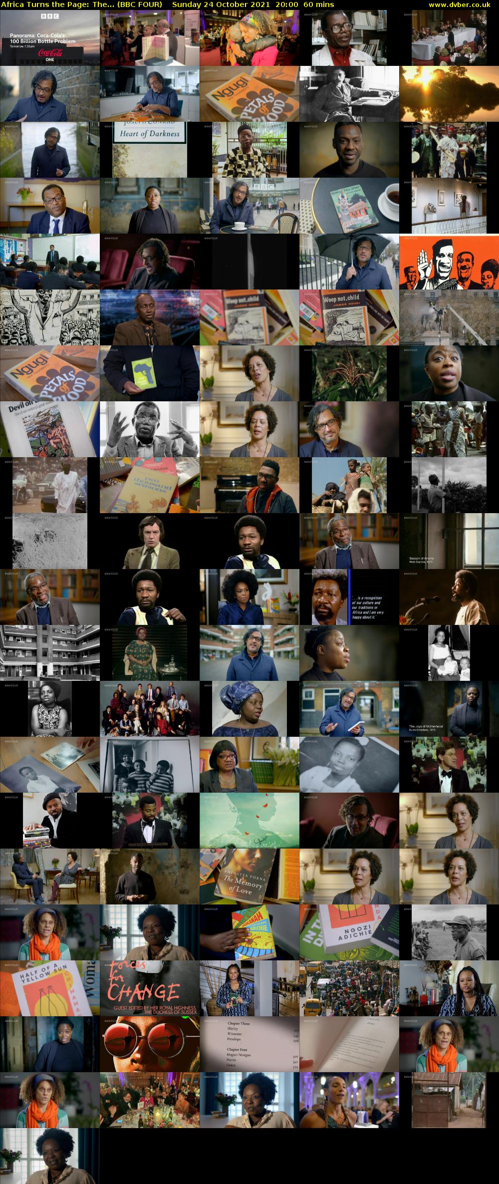 Africa Turns the Page: The... (BBC FOUR) Sunday 24 October 2021 20:00 - 21:00