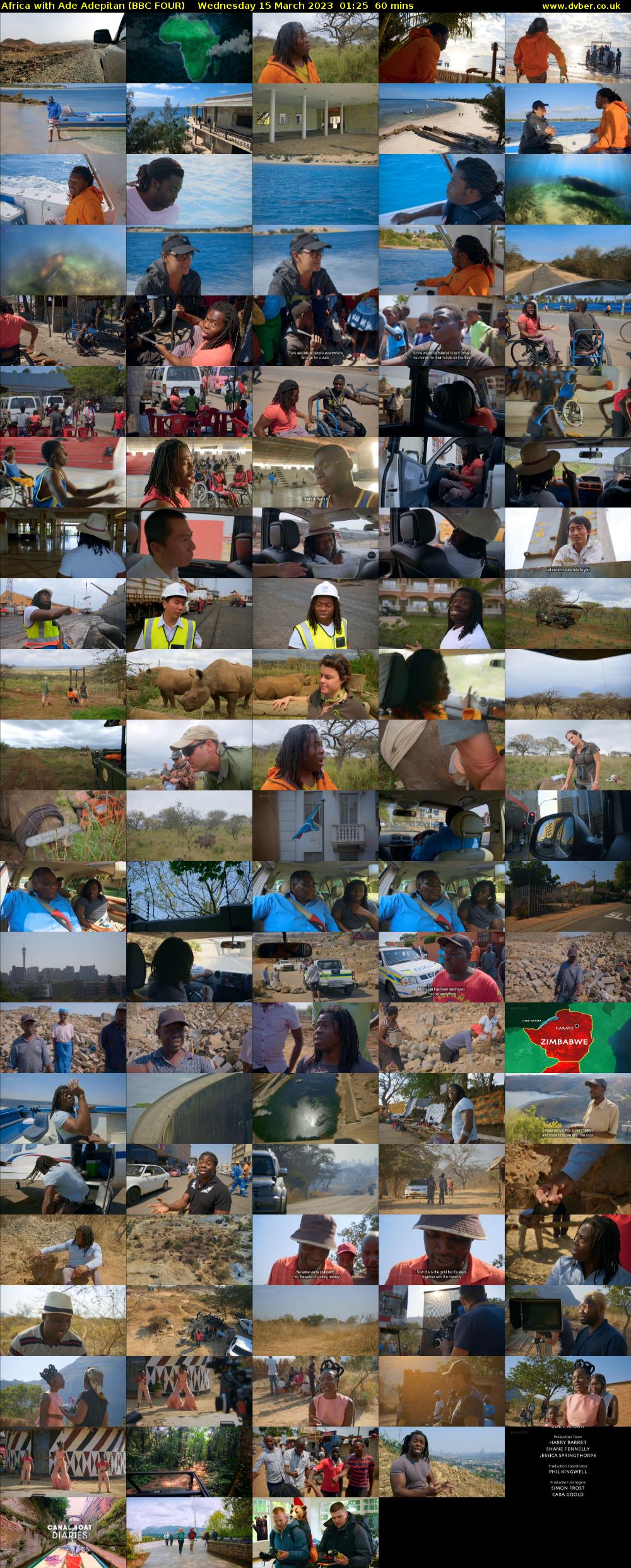 Africa with Ade Adepitan (BBC FOUR) Wednesday 15 March 2023 01:25 - 02:25
