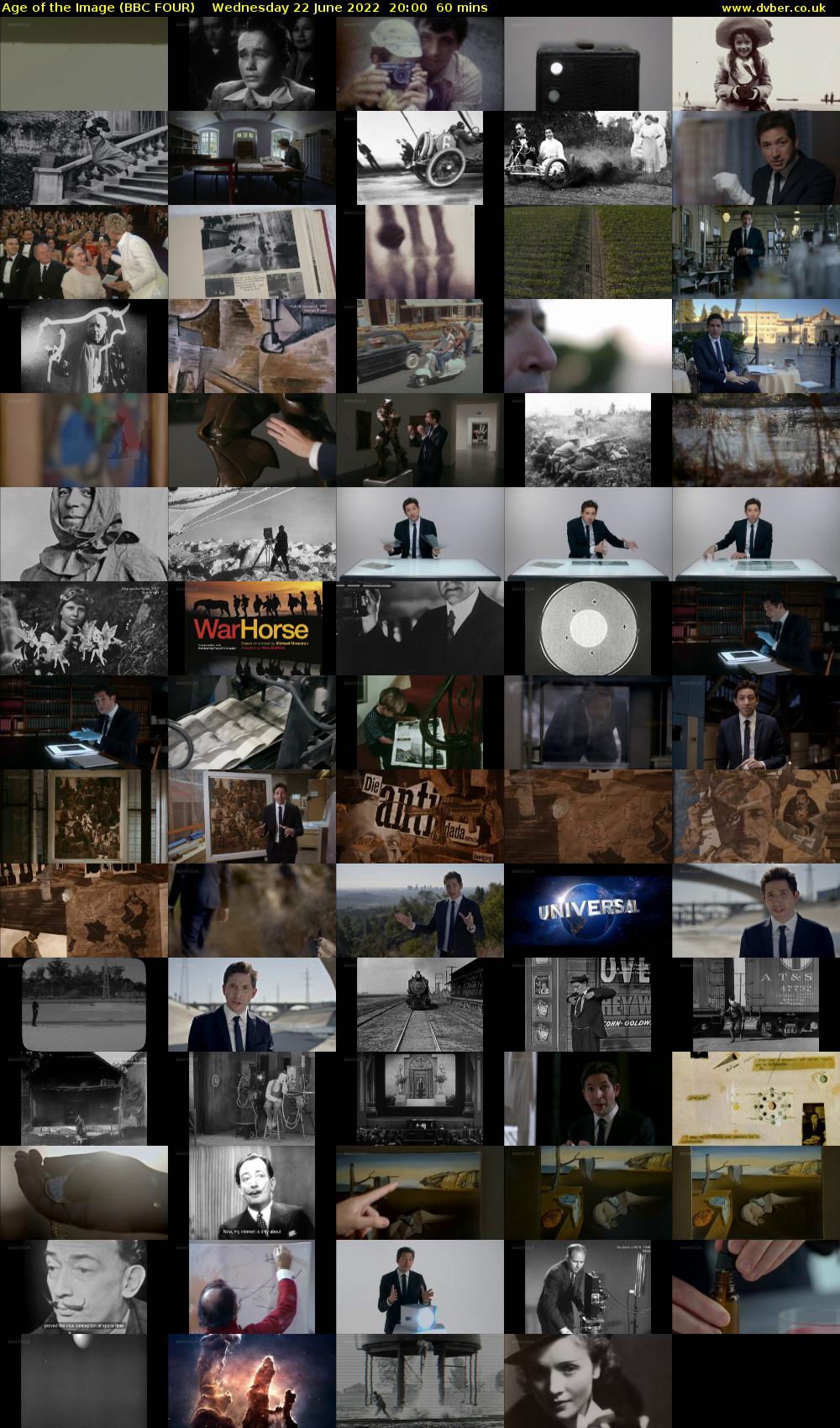 Age of the Image (BBC FOUR) Wednesday 22 June 2022 20:00 - 21:00