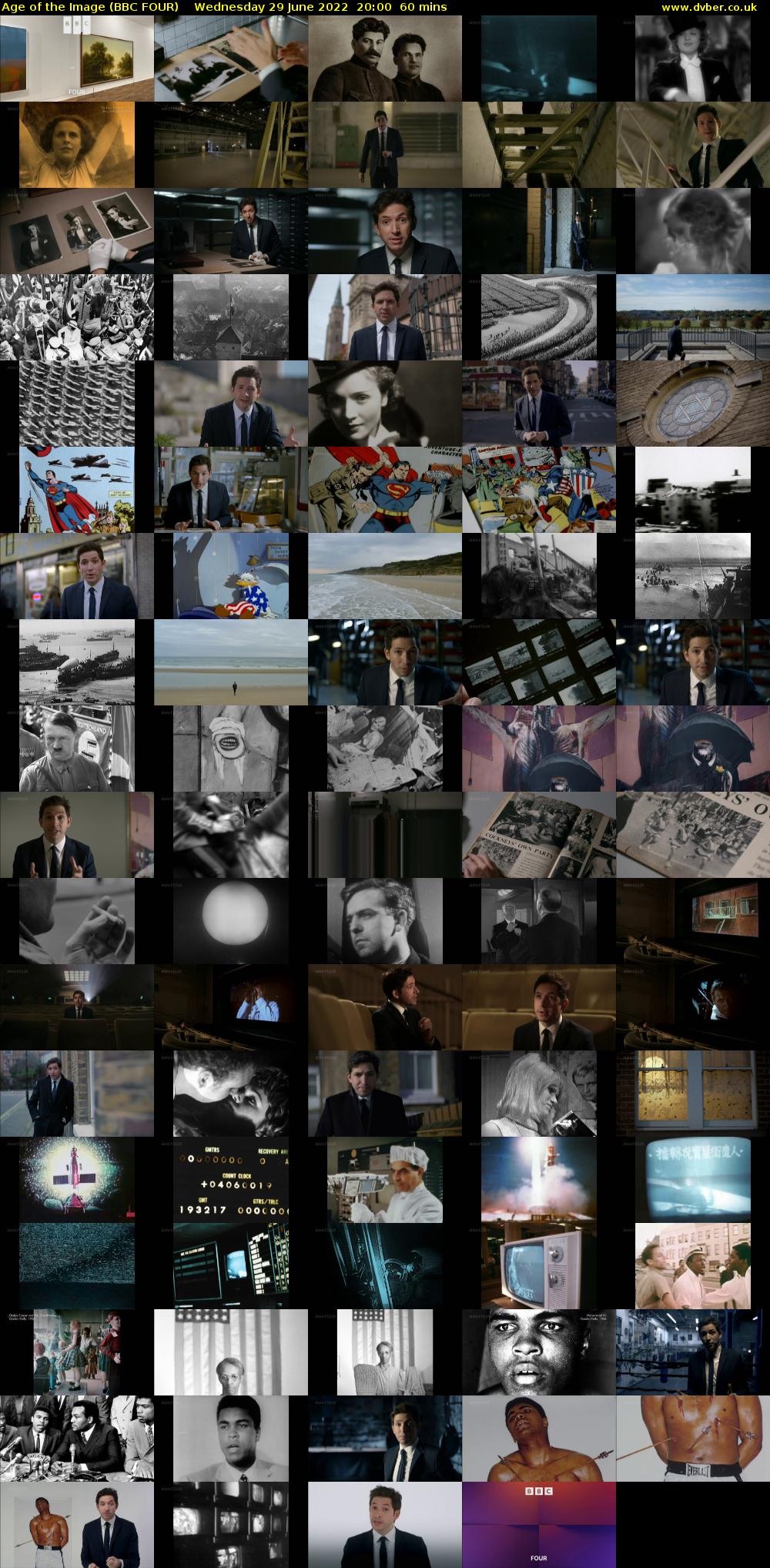 Age of the Image (BBC FOUR) Wednesday 29 June 2022 20:00 - 21:00