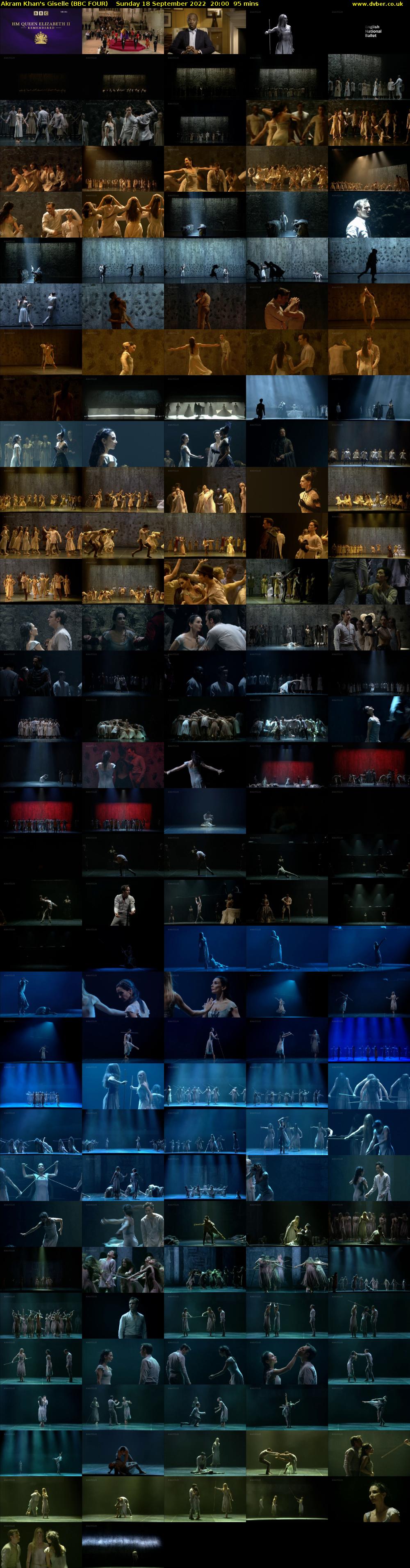 Akram Khan's Giselle (BBC FOUR) Sunday 18 September 2022 20:00 - 21:35