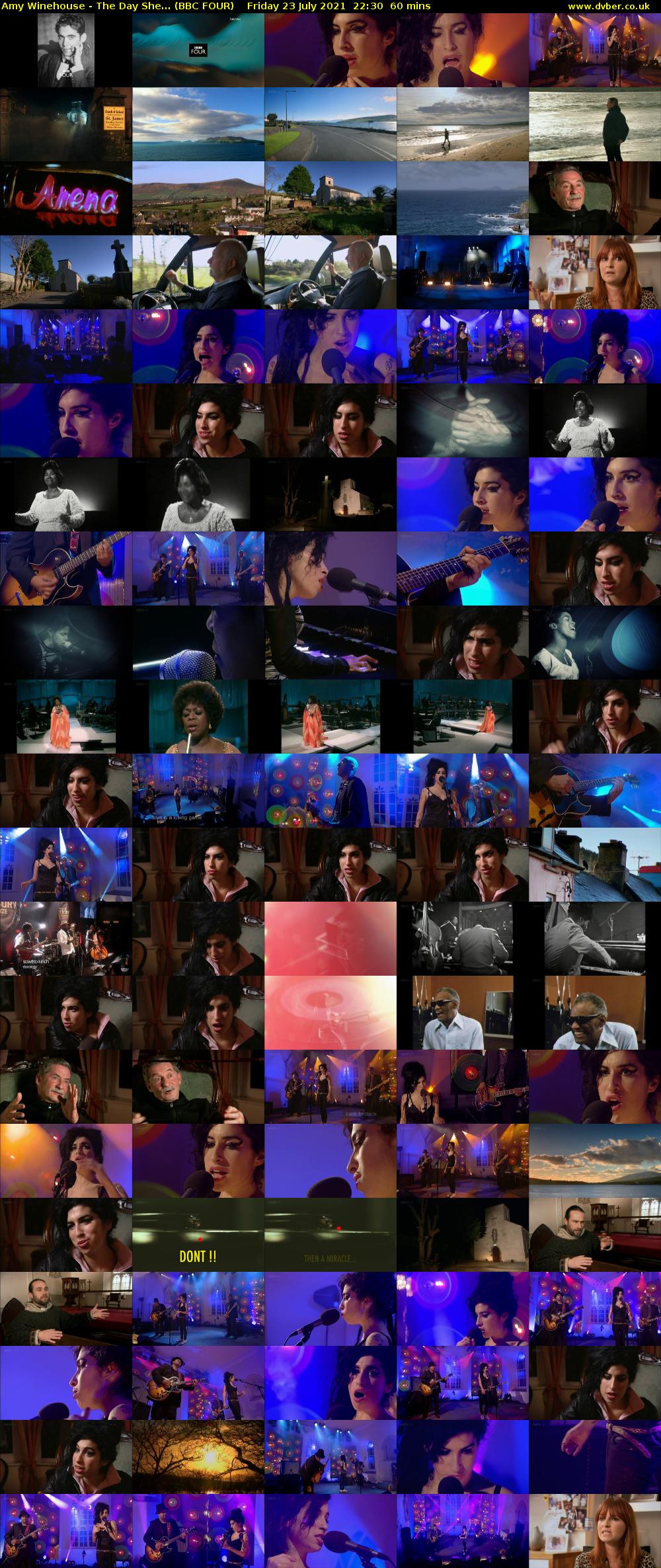 Amy Winehouse - The Day She... (BBC FOUR) Friday 23 July 2021 22:30 - 23:30