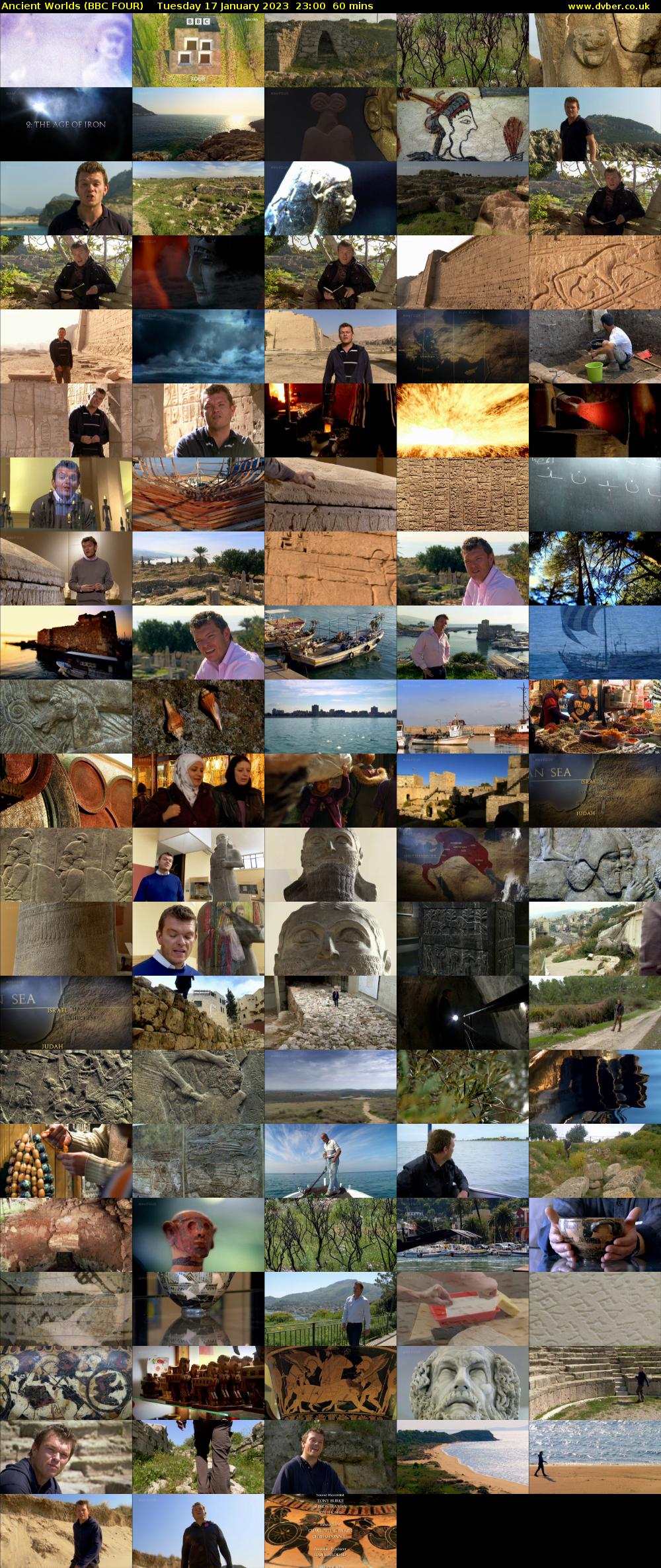 Ancient Worlds (BBC FOUR) Tuesday 17 January 2023 23:00 - 00:00