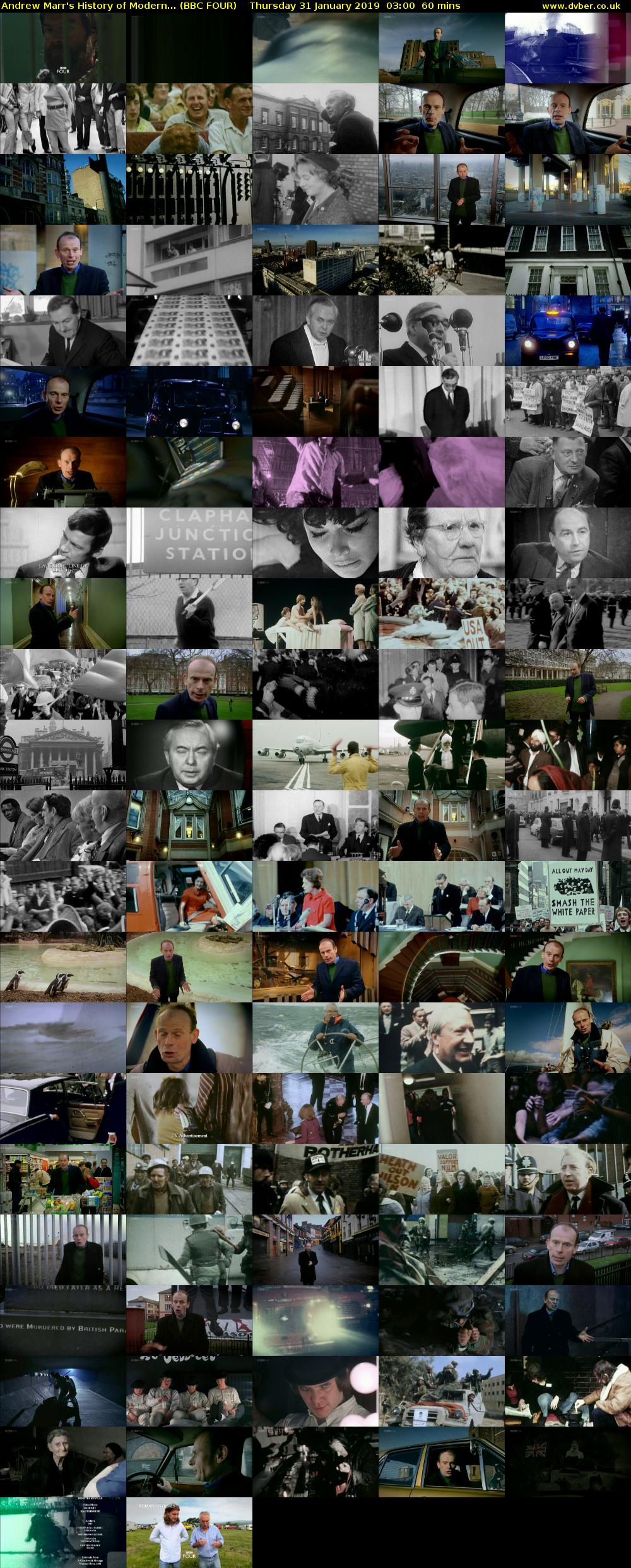Andrew Marr's History of Modern... (BBC FOUR) Thursday 31 January 2019 03:00 - 04:00