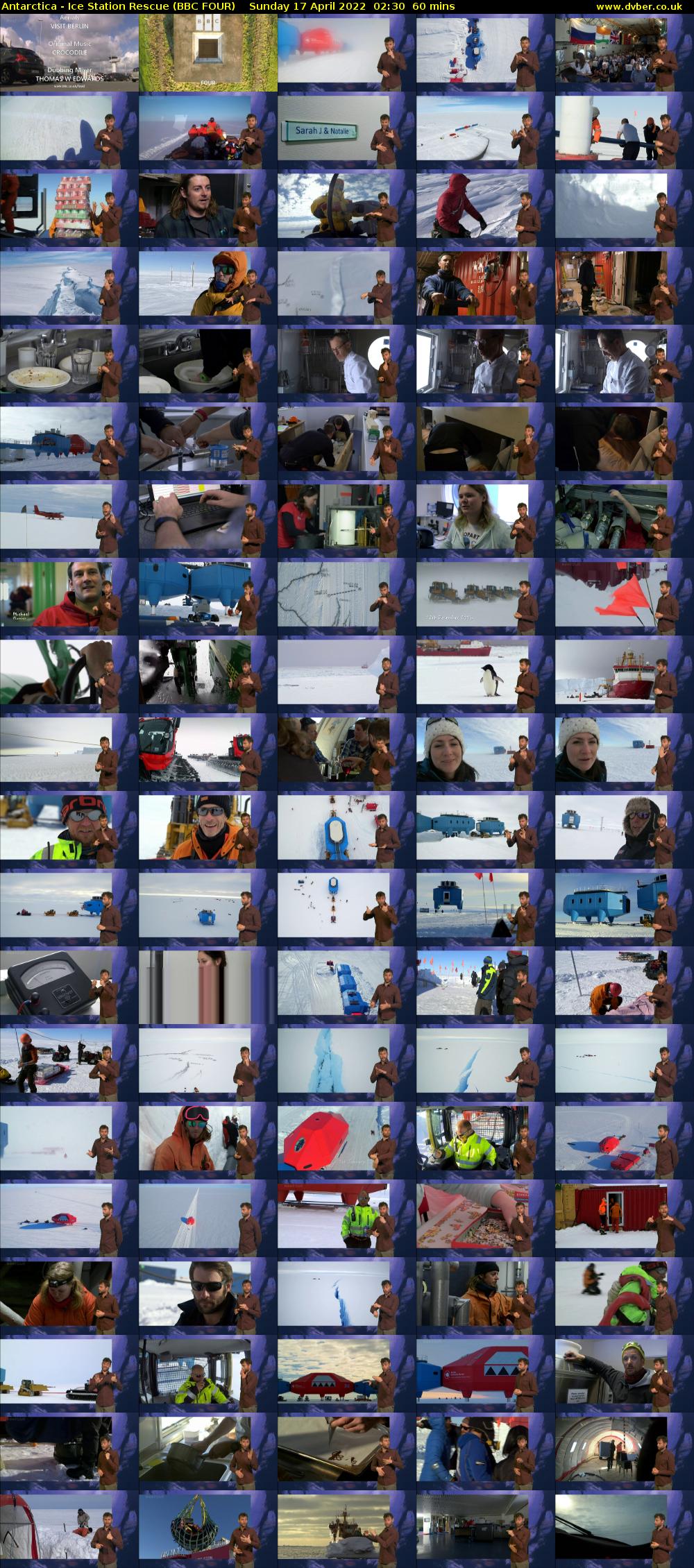 Antarctica - Ice Station Rescue (BBC FOUR) Sunday 17 April 2022 02:30 - 03:30