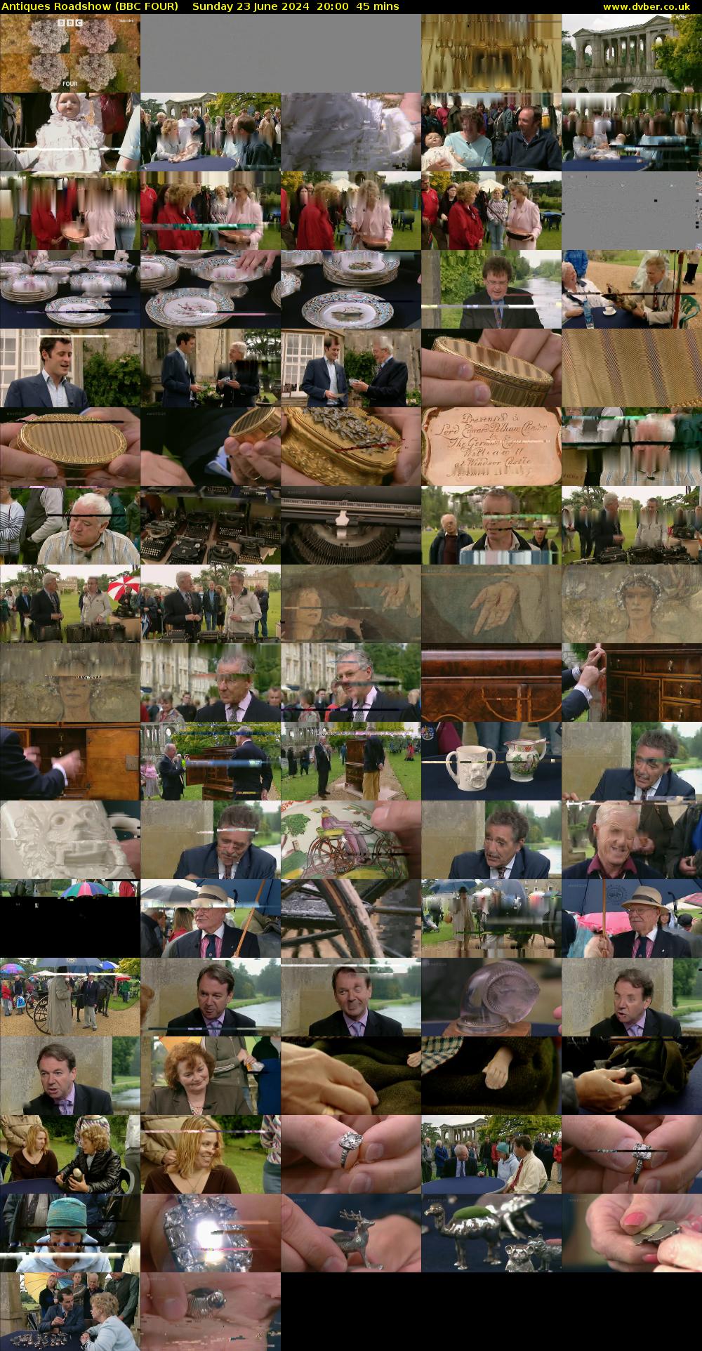 Antiques Roadshow (BBC FOUR) Sunday 23 June 2024 20:00 - 20:45