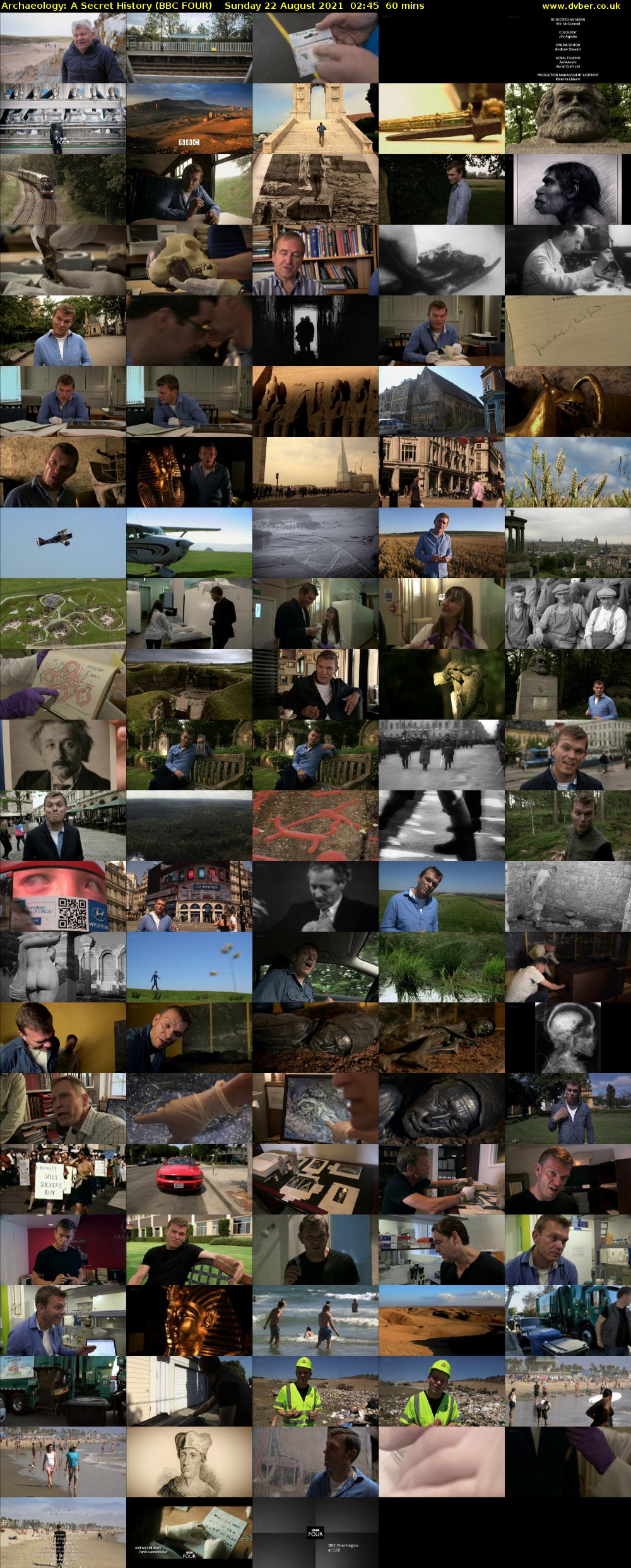 Archaeology: A Secret History (BBC FOUR) Sunday 22 August 2021 02:45 - 03:45