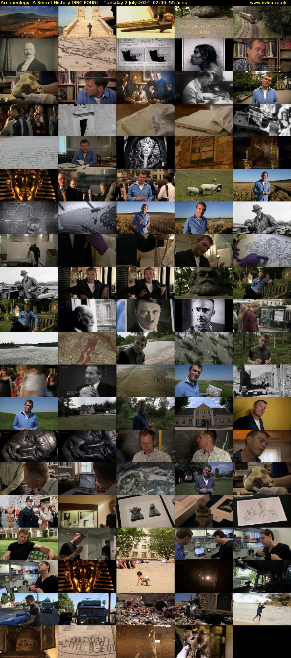 Archaeology: A Secret History (BBC FOUR) Tuesday 2 July 2024 02:00 - 02:55