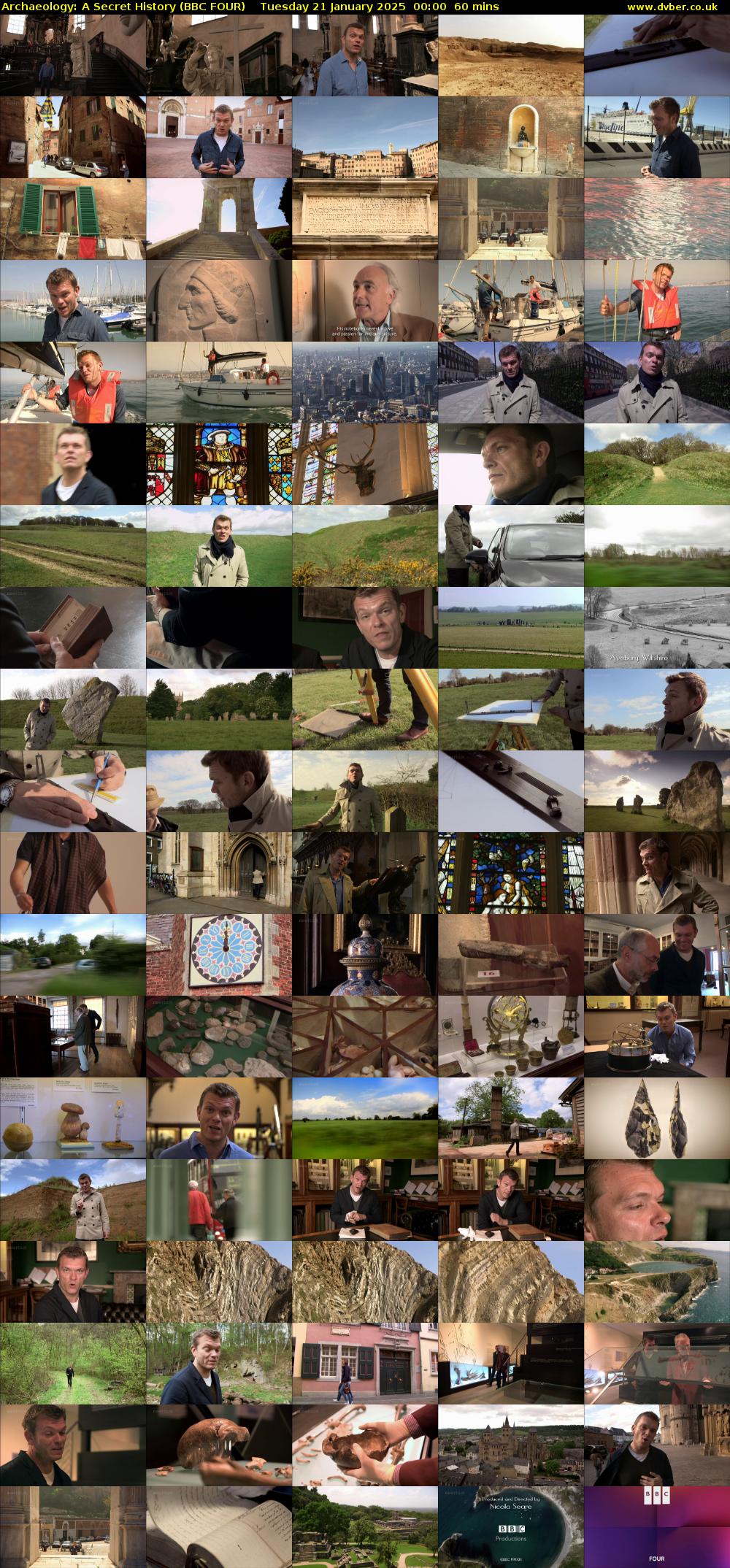 Archaeology: A Secret History (BBC FOUR) Tuesday 21 January 2025 00:00 - 01:00