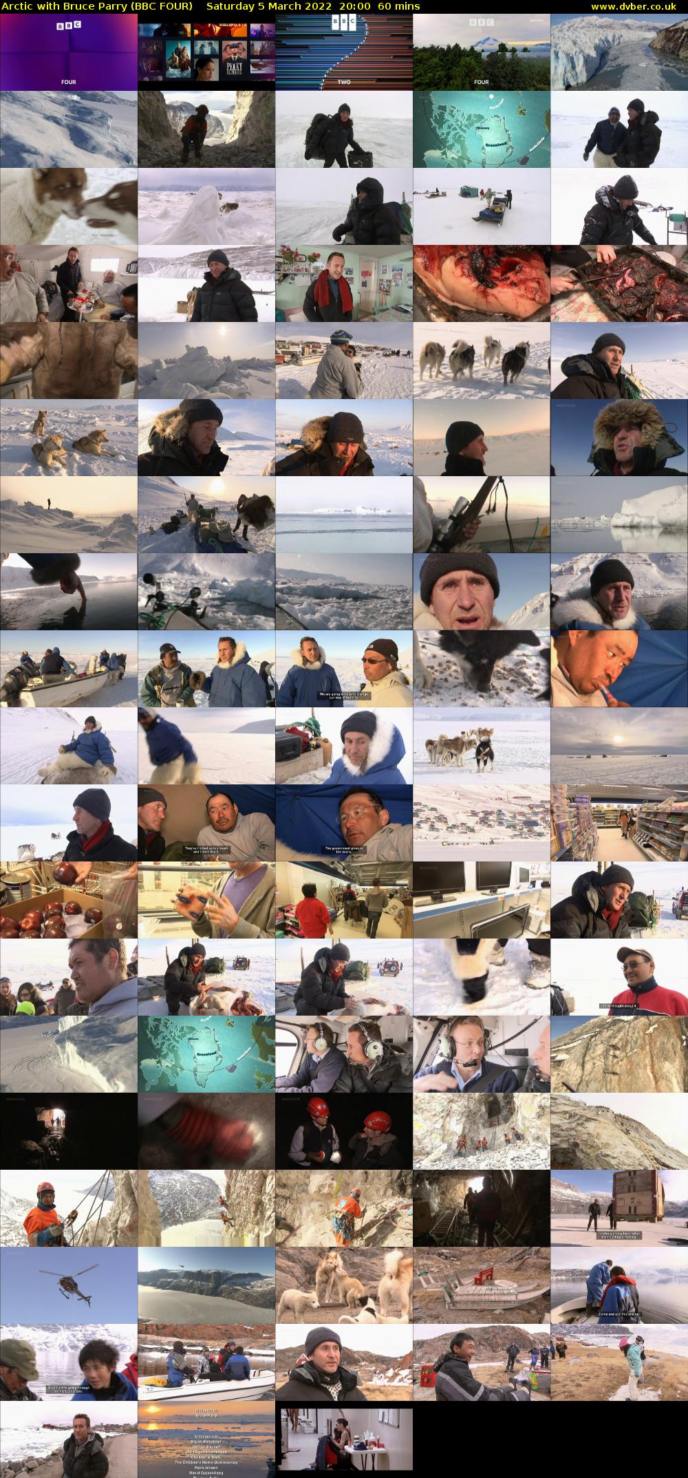 Arctic with Bruce Parry (BBC FOUR) Saturday 5 March 2022 20:00 - 21:00