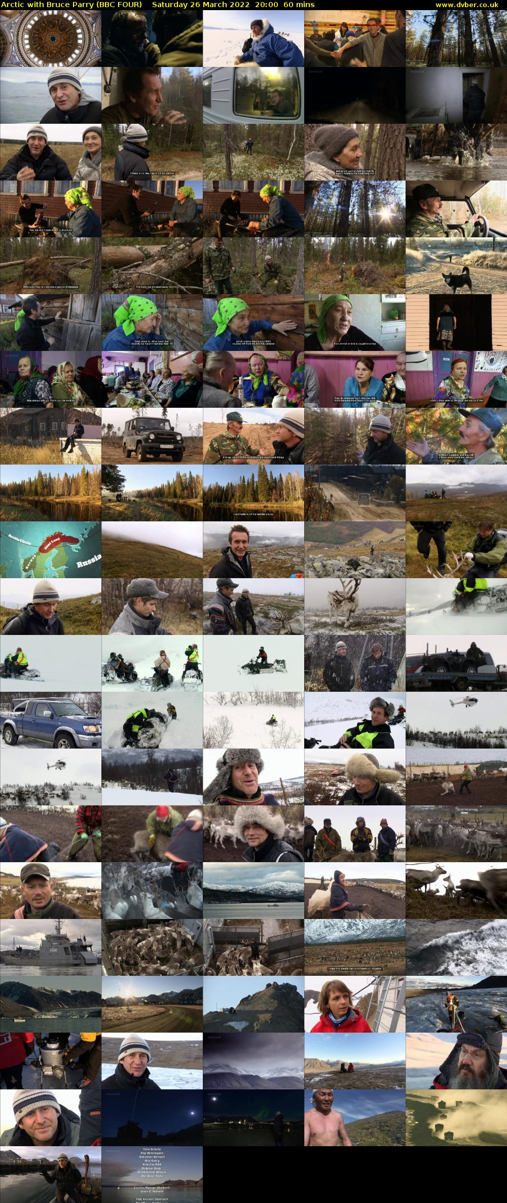 Arctic with Bruce Parry (BBC FOUR) Saturday 26 March 2022 20:00 - 21:00