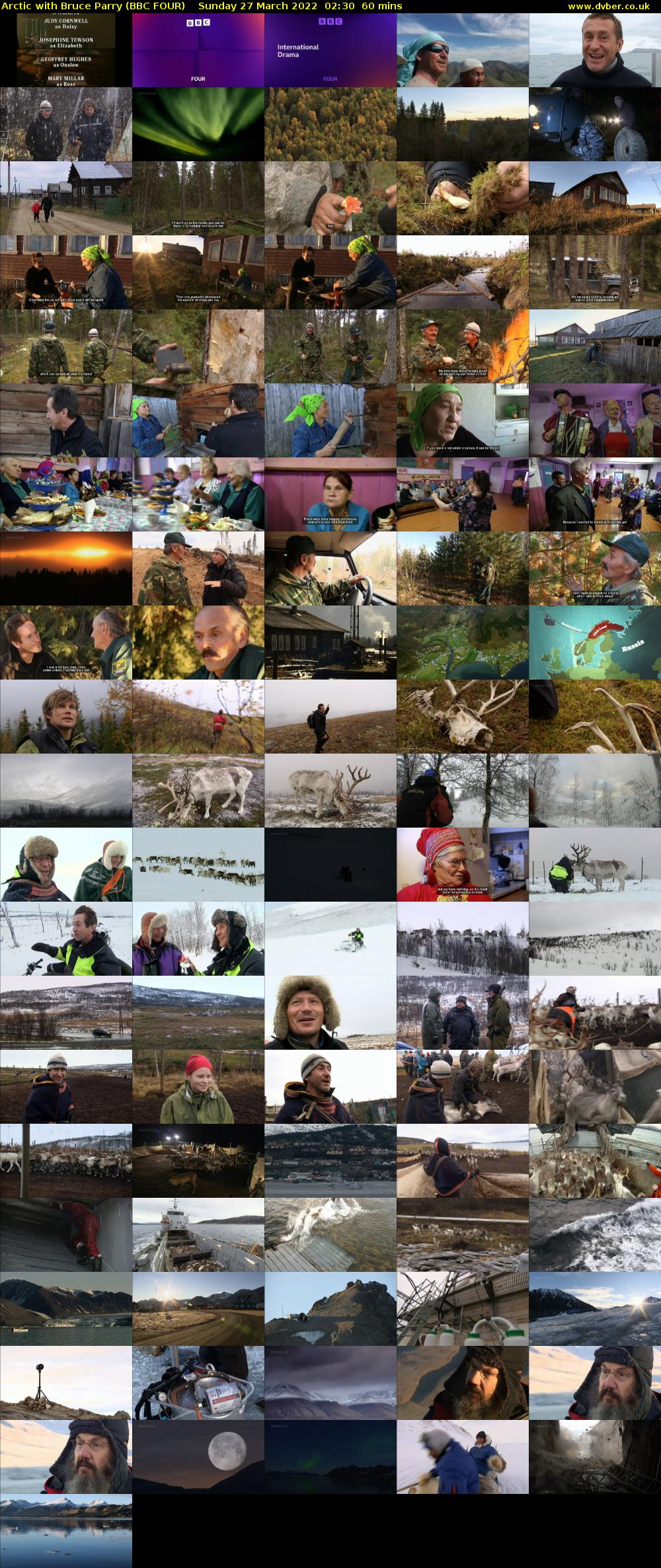 Arctic with Bruce Parry (BBC FOUR) Sunday 27 March 2022 02:30 - 03:30